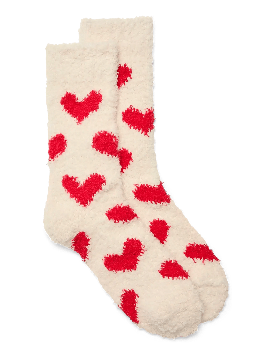 Vero Moda - VMDORA FLUFFY SOCKS 2-PACK XMAS - chinese red - 1