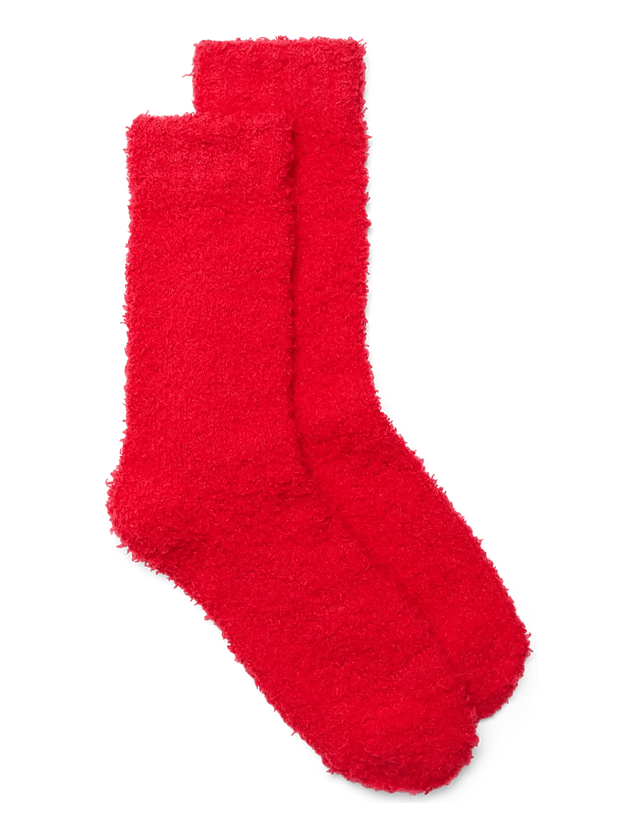 Vero Moda - VMDORA FLUFFY SOCKS 2-PACK XMAS - chinese red - 2