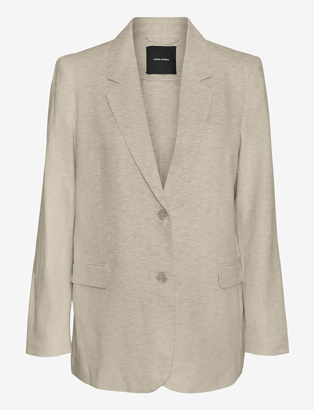 Vero Moda Vmmindy Ls Loose Linen Blazer Mix (VM10304657) Single breasted  blazers