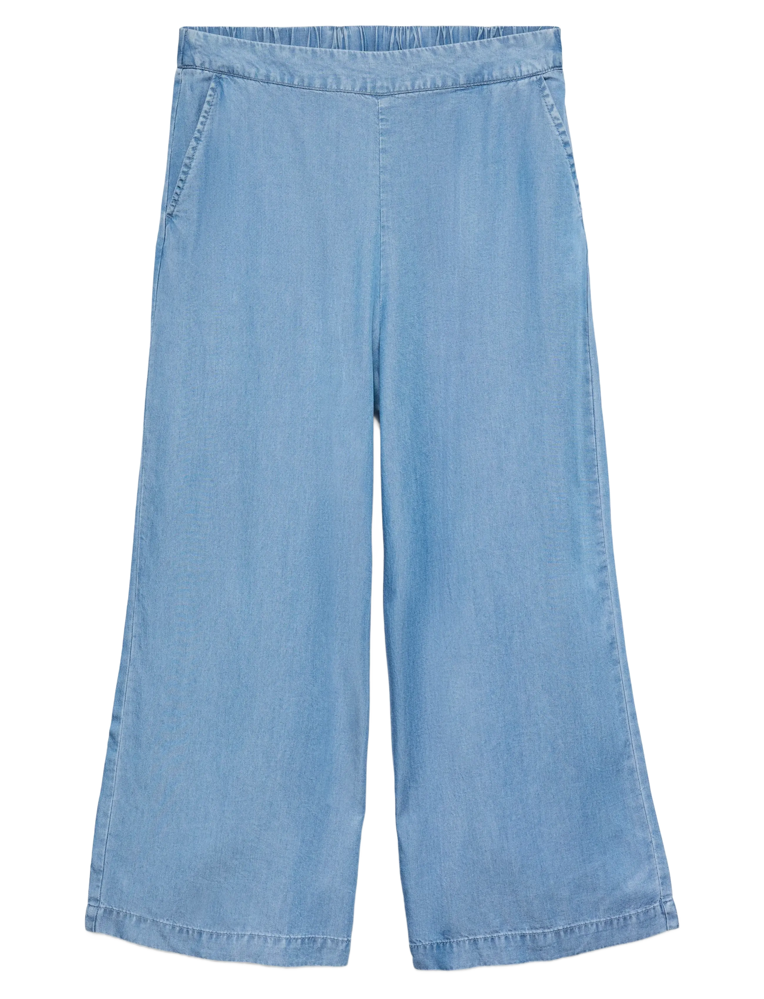 Vero Moda VMBREE MR WIDE TENCEL CULOTTE GA NOOS - Vero Moda - MEDIUM BLUE DENIM / blue