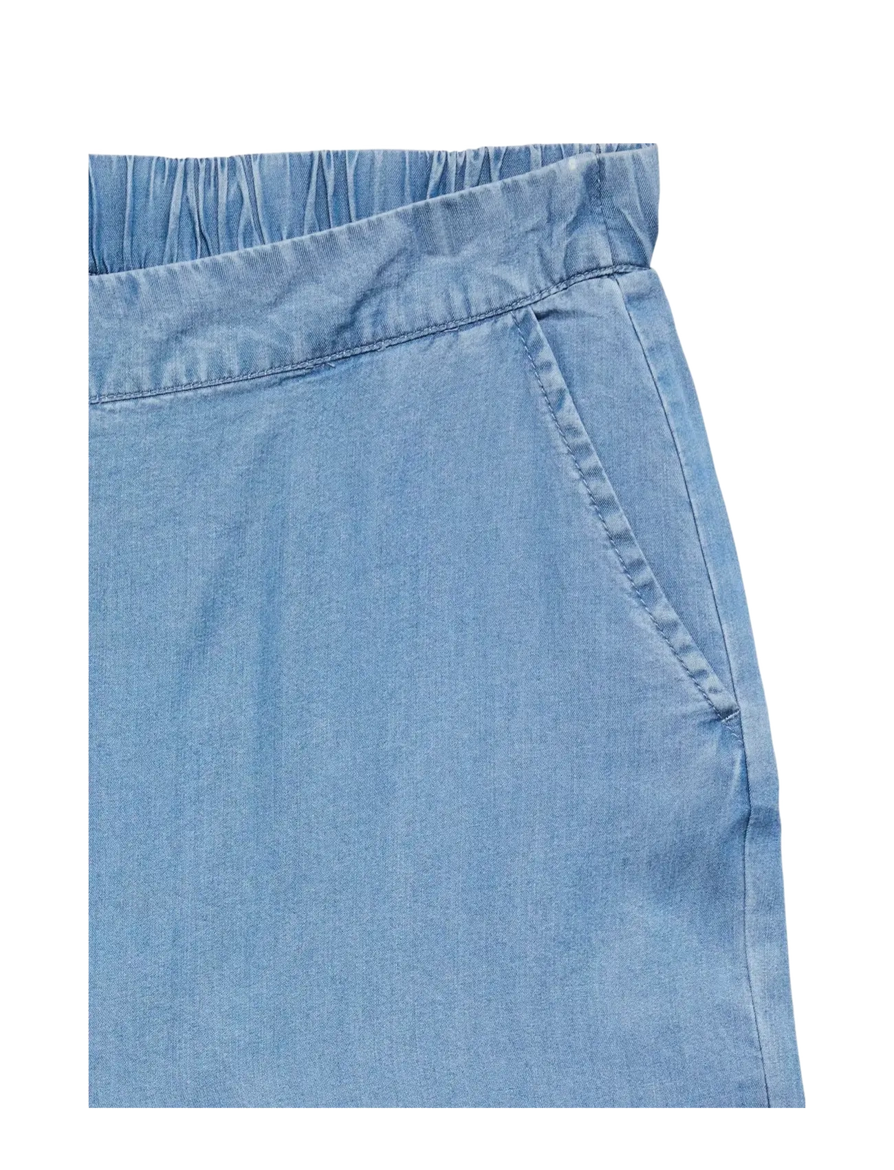 Vero Moda - VMBREE MR WIDE TENCEL CULOTTE GA NOOS - culotte püksid - medium blue denim - 2