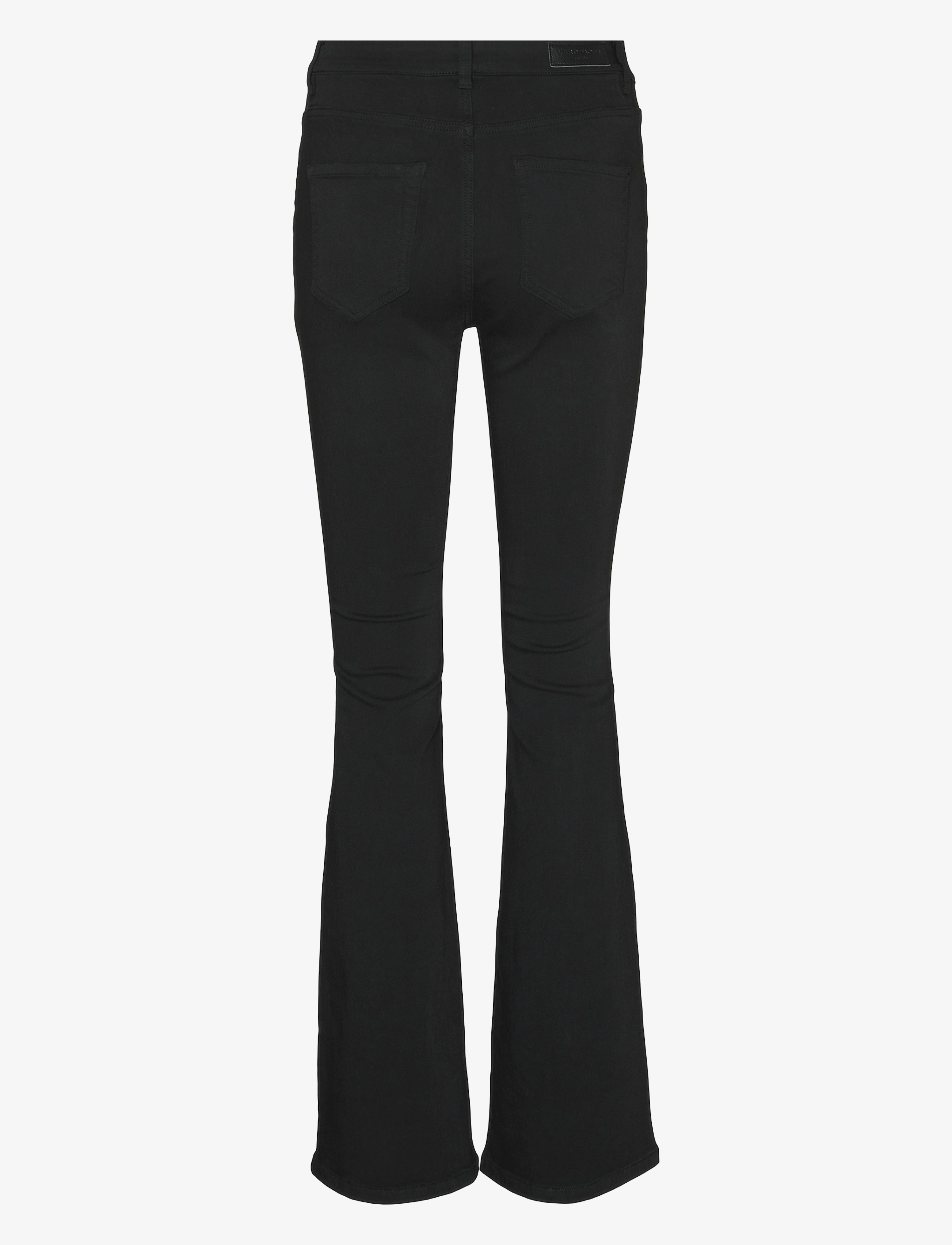 Vero Moda - VMFLASH MR FLARED JEANS LI140 GA NOOS - nuo kelių platėjantys džinsai - black - 2