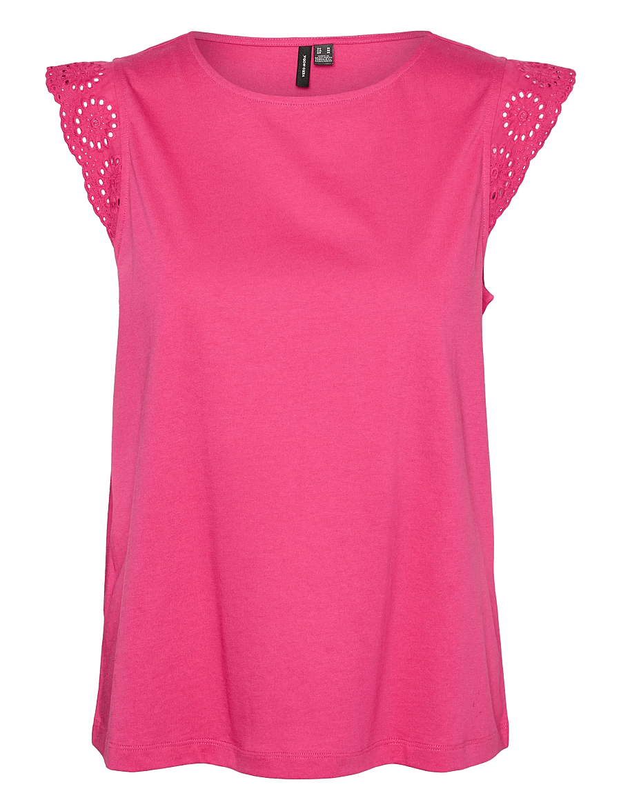 Vero Moda - VMEMILY SL GATHERING TOP JRS NOOS - Ärmellose blusen - cabaret - 1