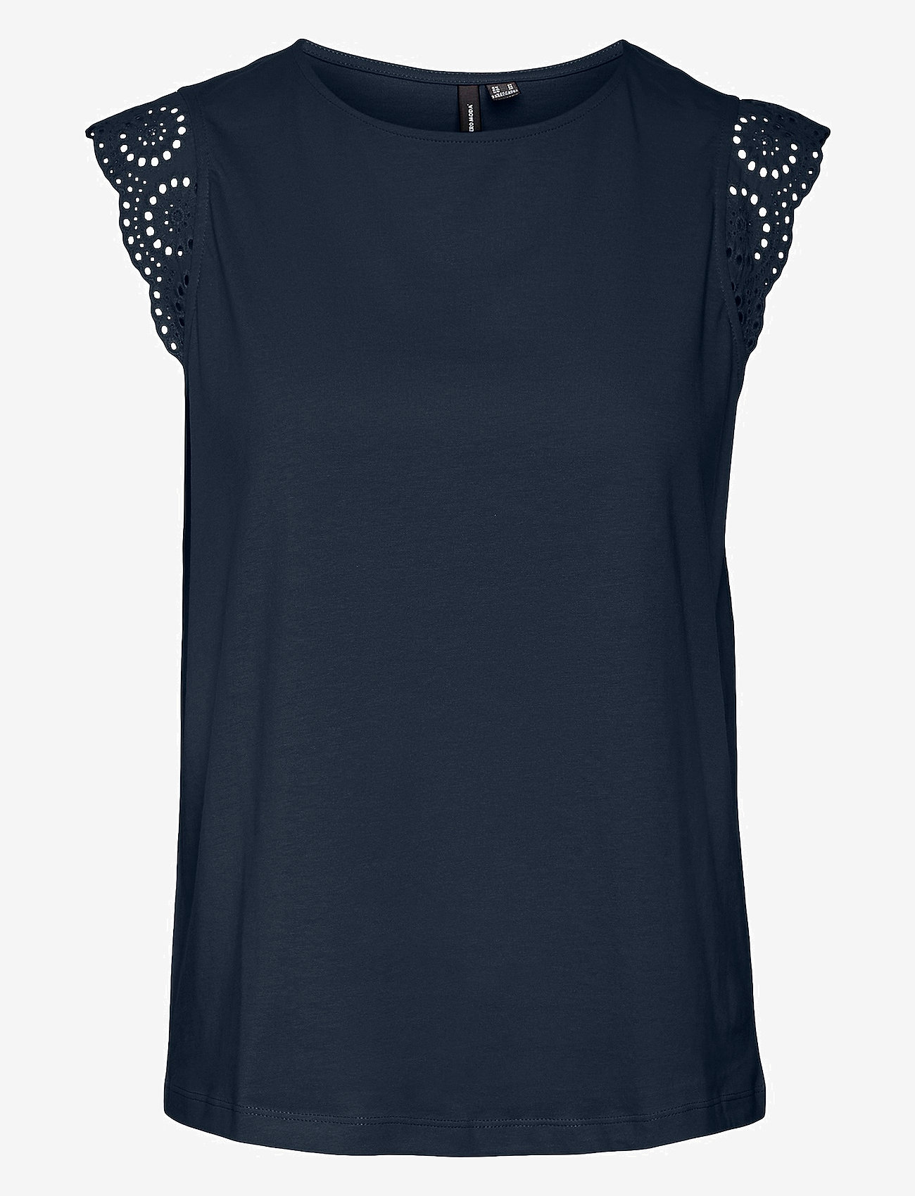 Vero Moda - VMEMILY SL GATHERING TOP JRS NOOS - blouses zonder mouwen - navy blazer - 1