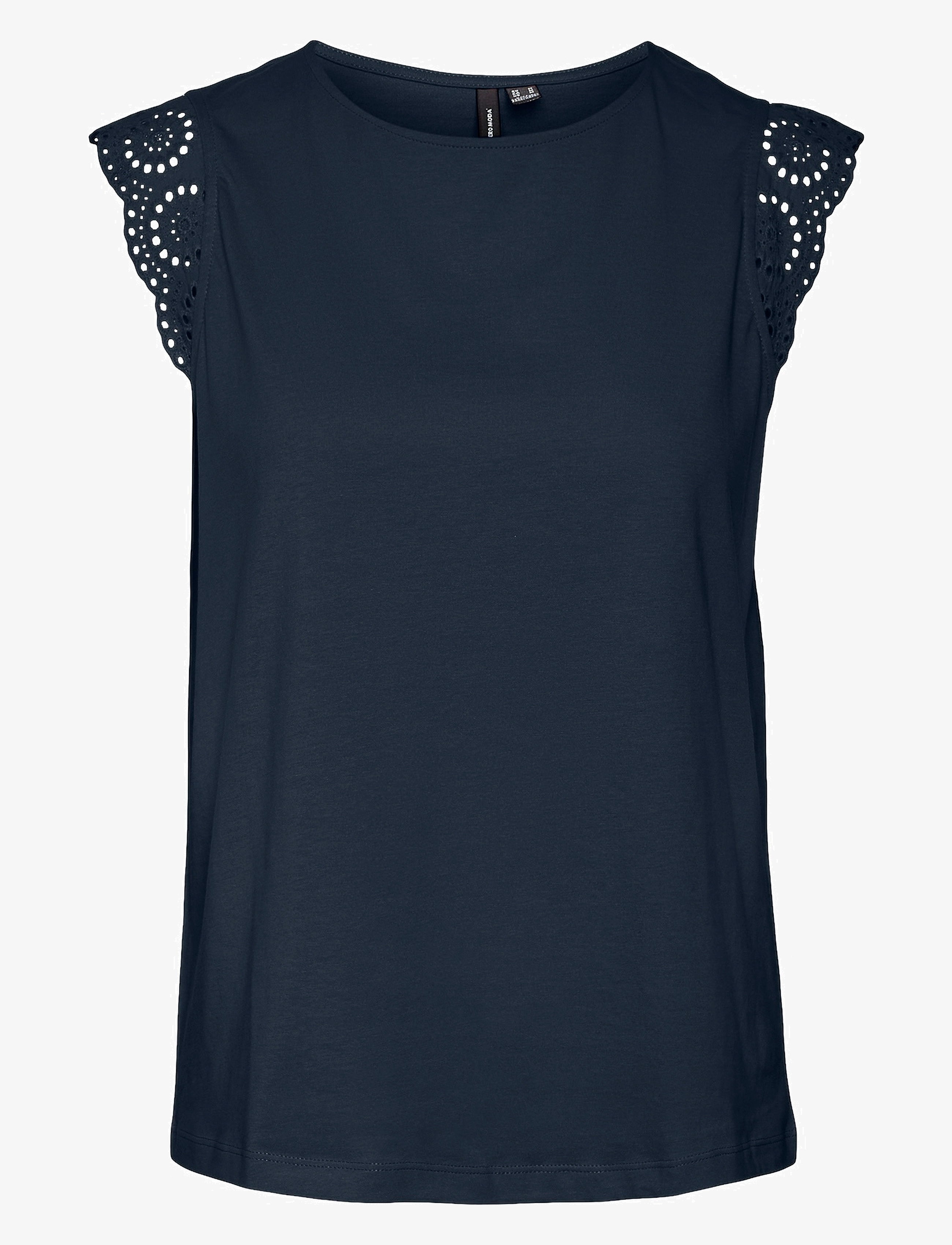 Vero Moda - VMEMILY SL GATHERING TOP JRS NOOS - blūzes bez piedurknēm - navy blazer - 1