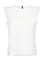 Vero Moda VMEMILY SL GATHERING TOP JRS NOOS - T-shirt print - black/zwart Vero Moda VMEMILY SL GATHERING TOP JRS NOOS - T-shirt print - black/zwart