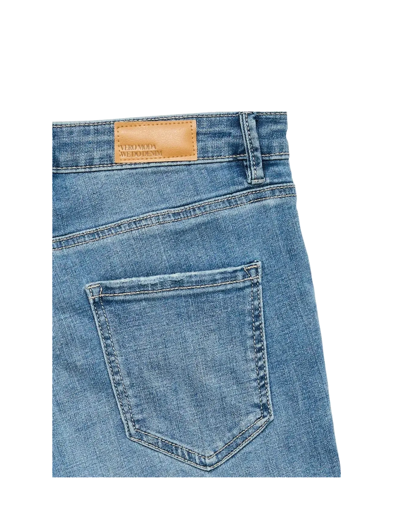 Vero Moda - VMFLASH MR STRAIGHT JEANS LI347 GA NOOS - straight jeans - medium blue denim - 2