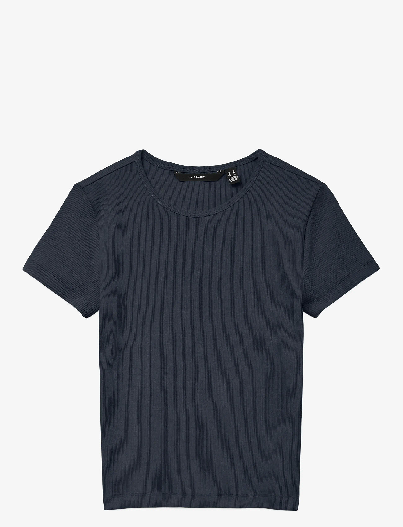 Vero Moda - VMCHLOE SS SHORT TOP JRS NOOS - t-shirts - navy blazer - 1