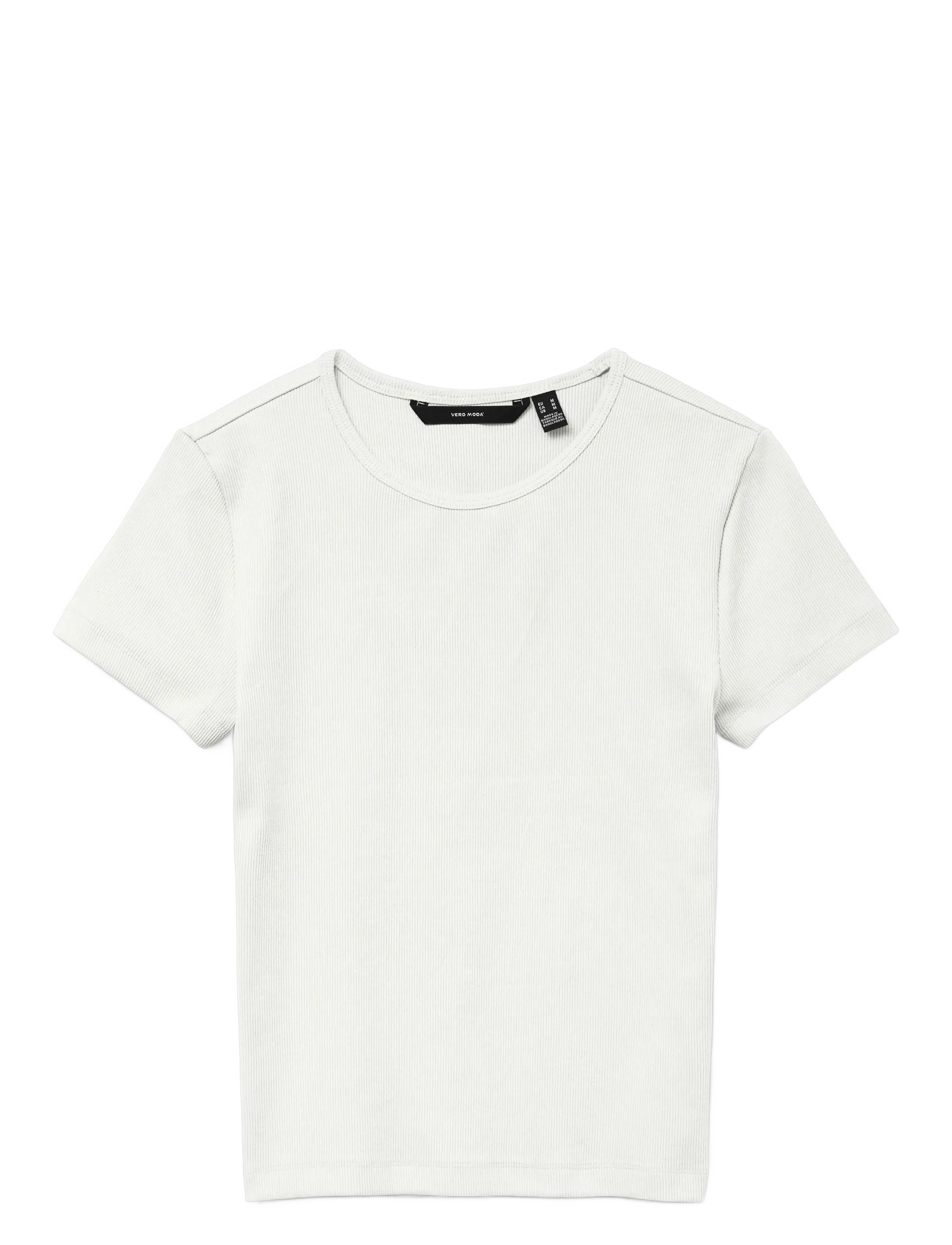 VERO MODA Vmchloe Ss Kurz Oberteil Jrs Noos Weiß - L - Damen