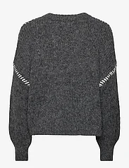 Vero Moda - VMZEN LS O-NECK PULLOVER GA EXP - pullover - dark grey melange - 1