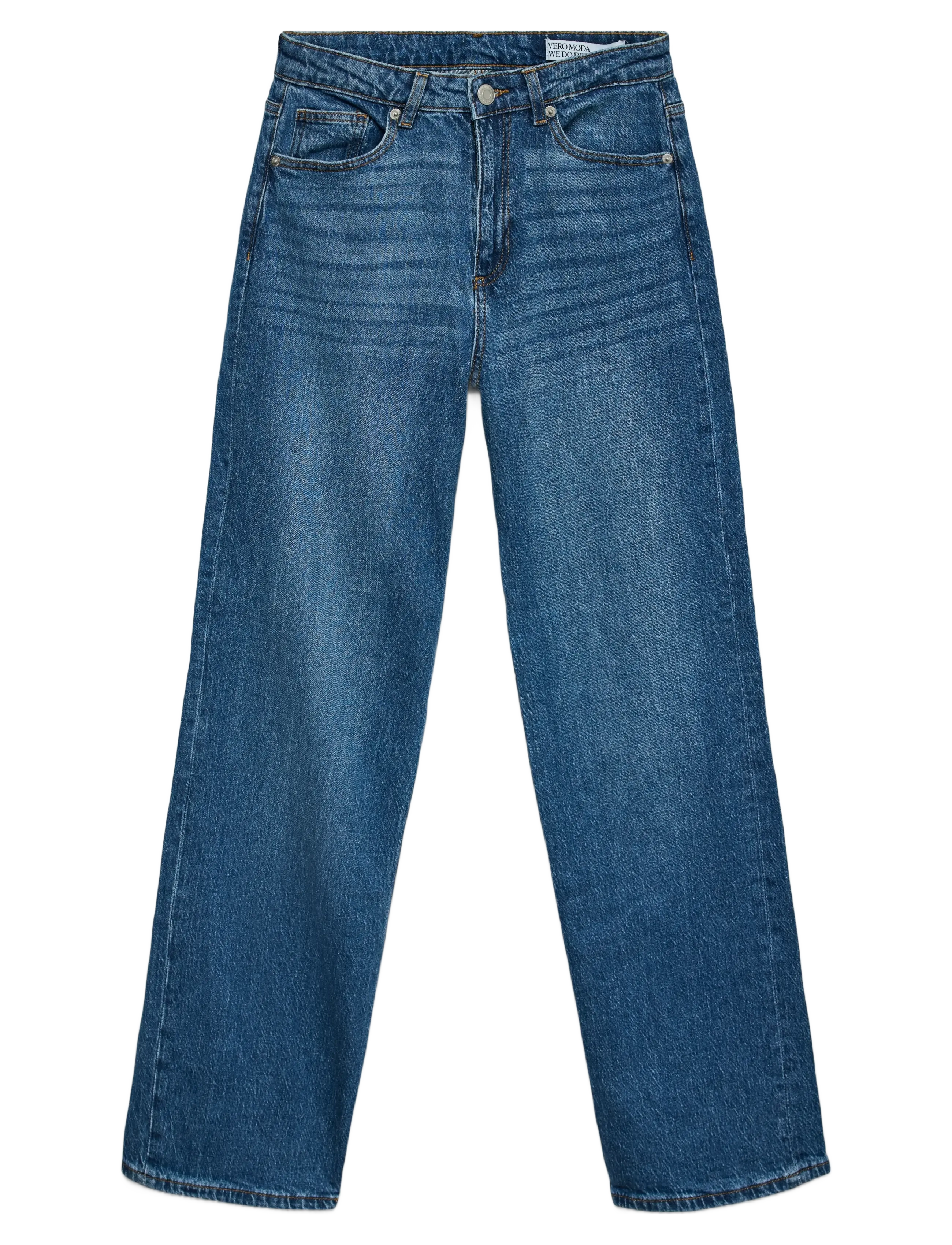 Vero Moda VMTESSA HR WIDE JEANS RA380 GA NOOS - Jeans - MEDIUM BLUE DENIM / blue