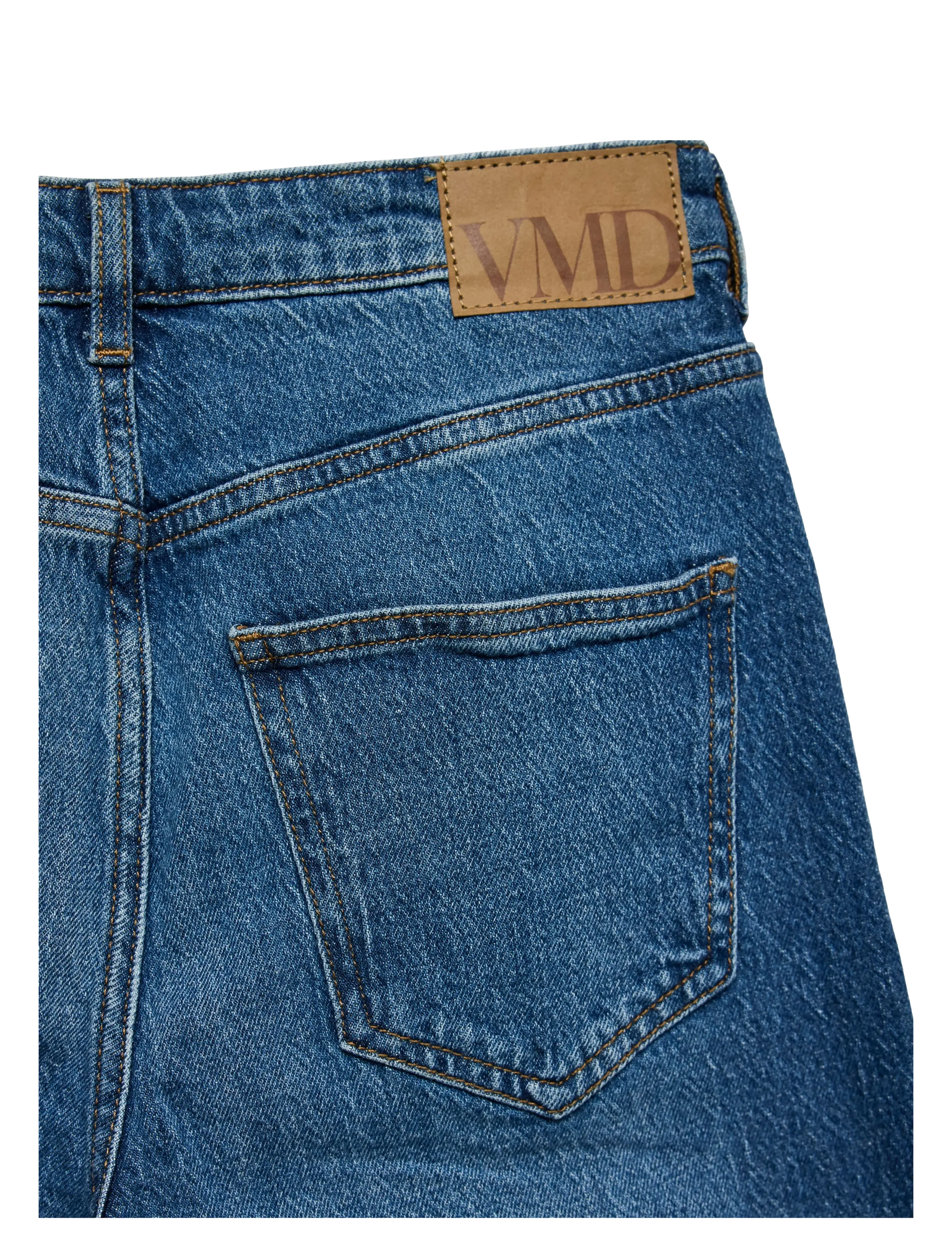 Vero Moda - VMTESSA HR WIDE JEANS RA380 GA NOOS - hosen mit weitem bein - medium blue denim - 2