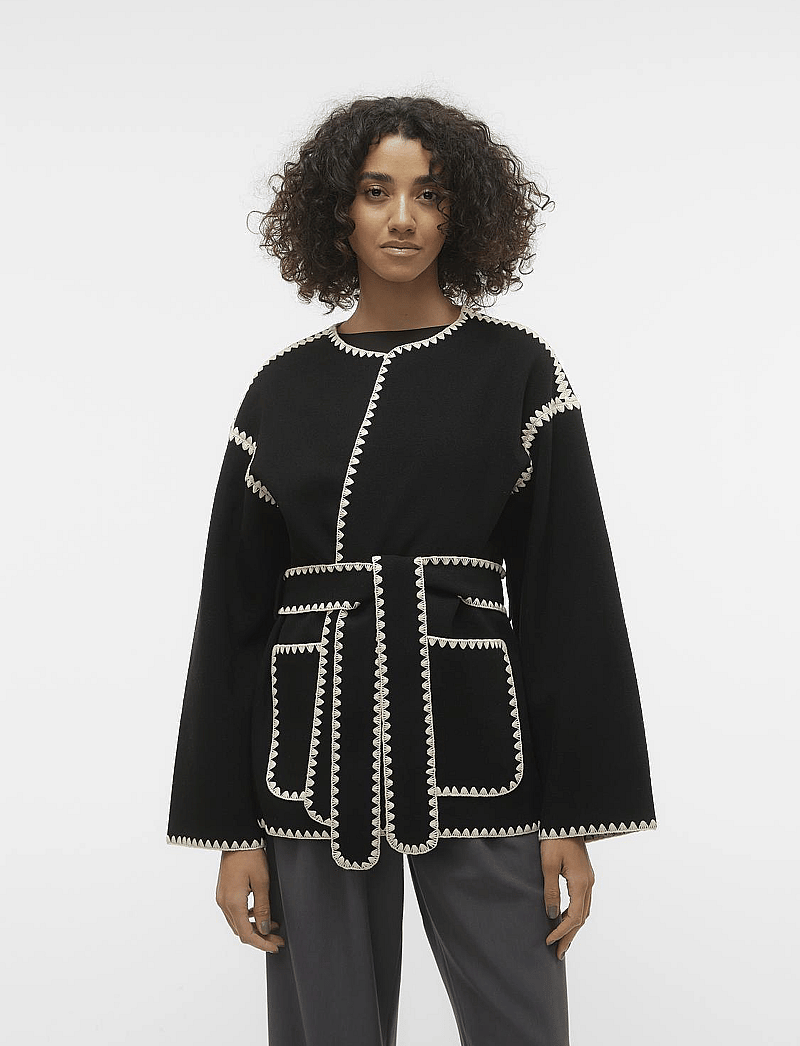 Vero Moda - VMZAYLA LS JACKET VMA - haustjakkar - black - 0