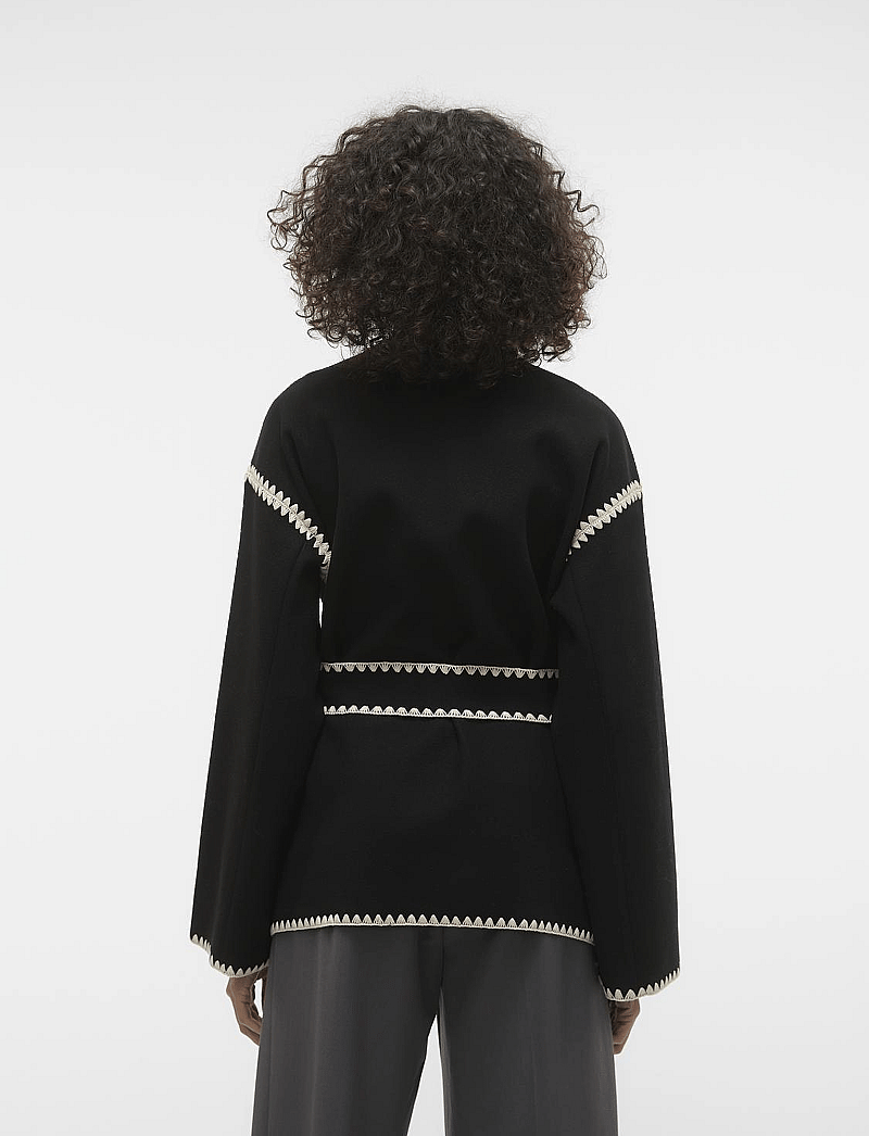 Vero Moda - VMZAYLA LS JACKET VMA - haustjakkar - black - 2