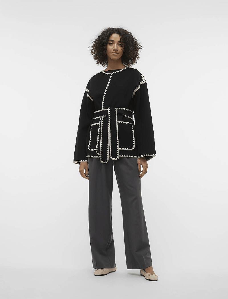 Vero Moda - VMZAYLA LS JACKET VMA - haustjakkar - black - 3