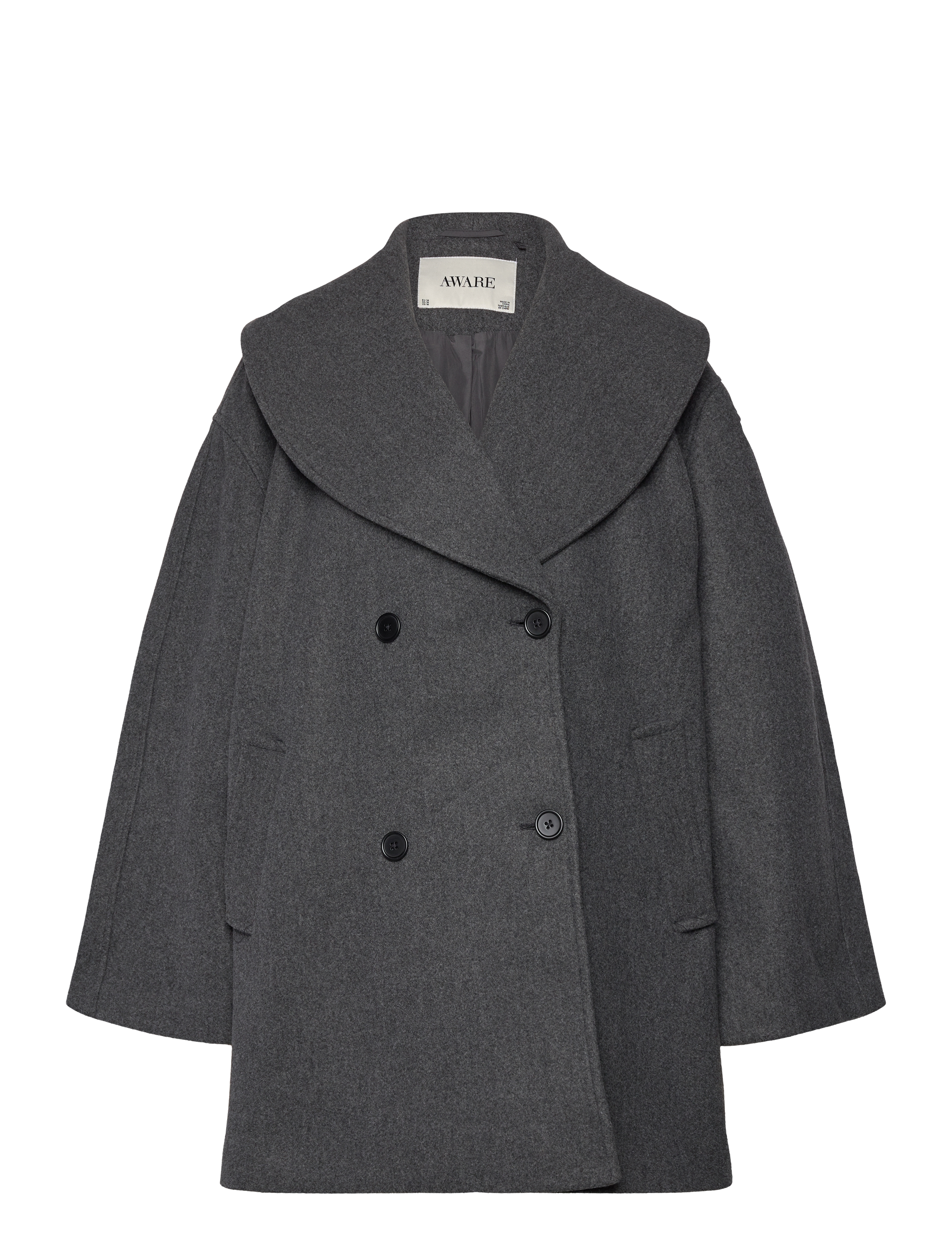 VERO MODA Vmlondyn Ls Mantel Vma Grau - S - Damen