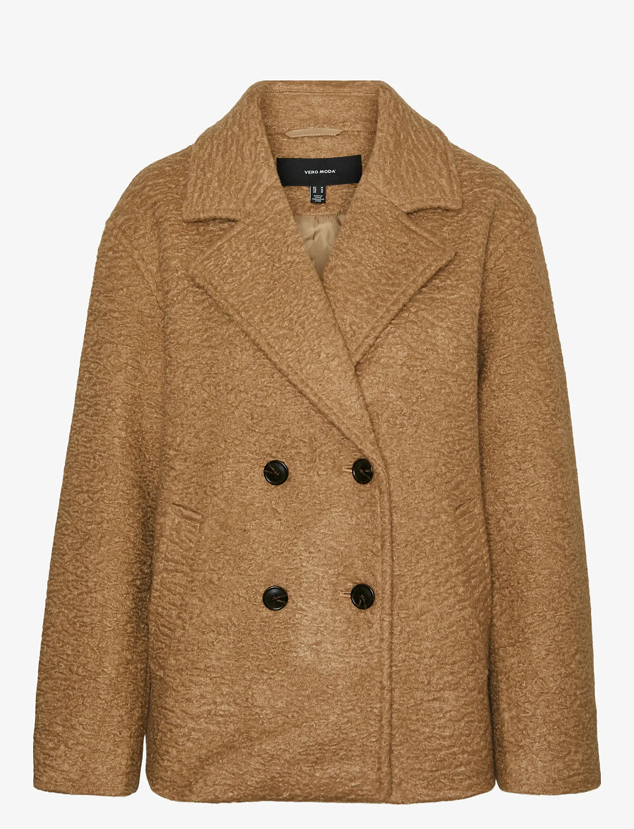 Vero Moda - VMELITEBELLA JACKET BOO - overtøj - tigers eye - 0