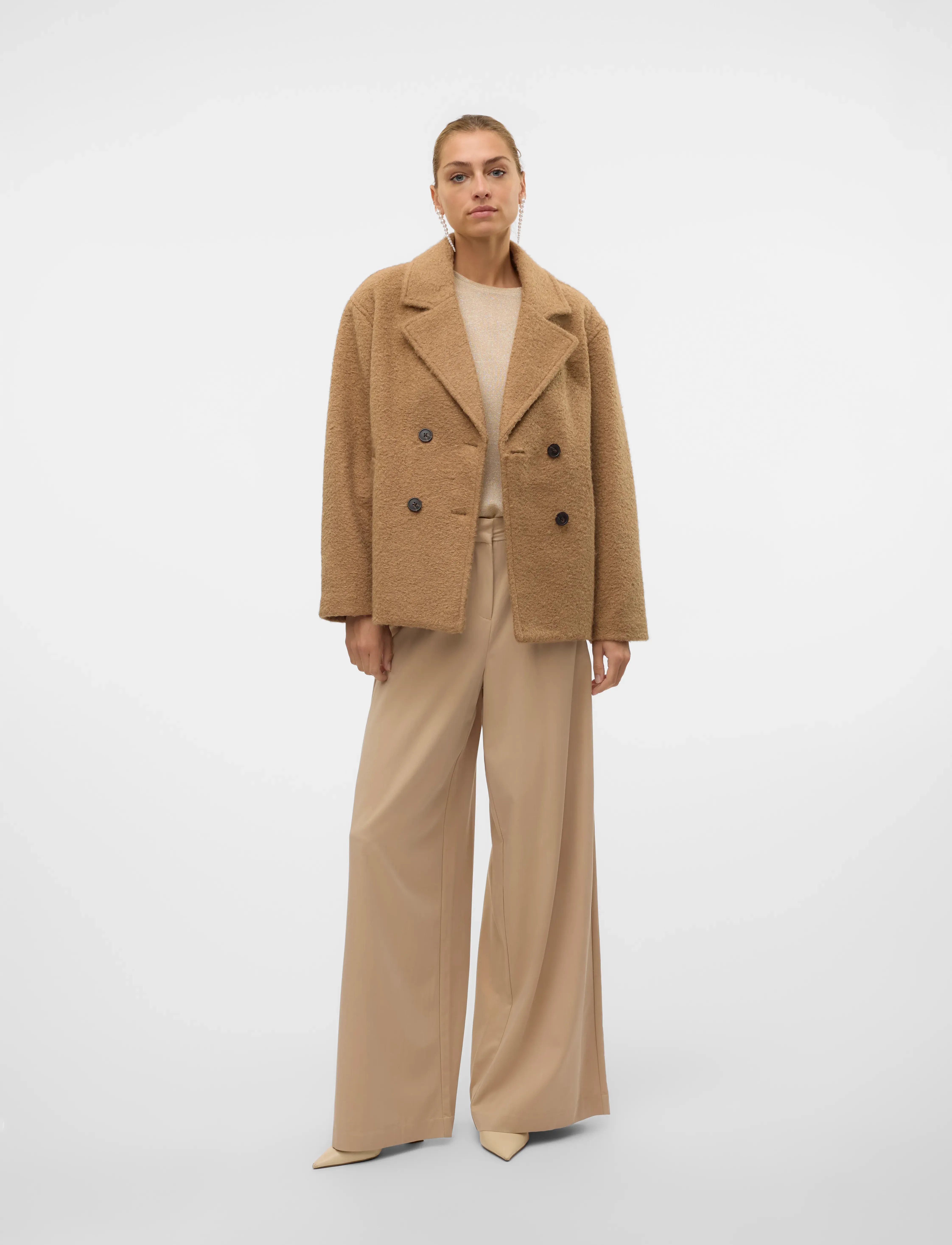 Vero Moda - VMELITEBELLA JACKET BOO - overtøj - tigers eye - 3