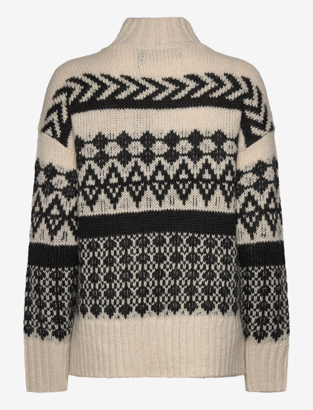 Vero Moda - VMAMPLE LS HIGHNECK PULLOVER GA BOO - sügisesed riided - birch - 2