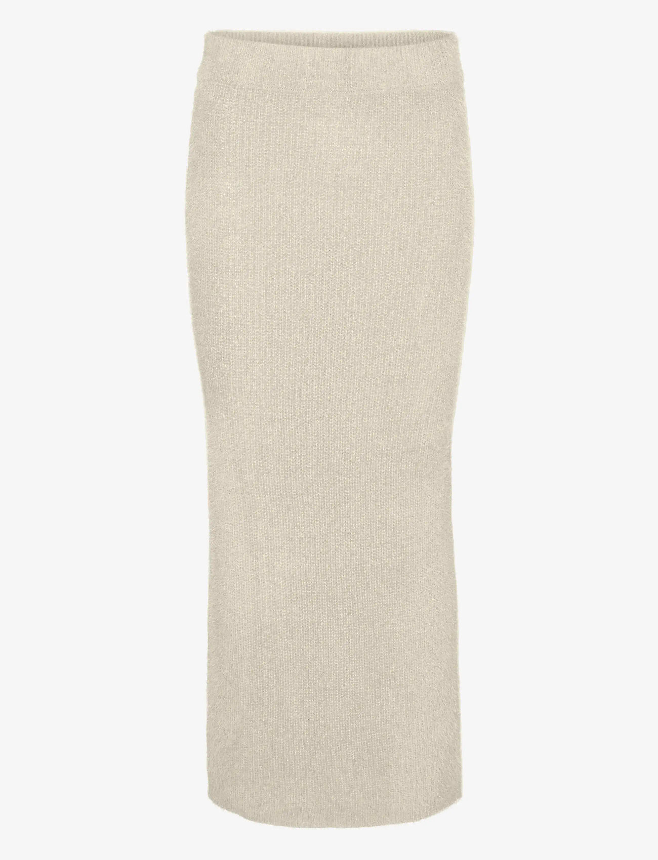 Vero Moda - VMPUFF NW CALF PENCIL SKIRT BOO - stickade kjolar - birch - 1