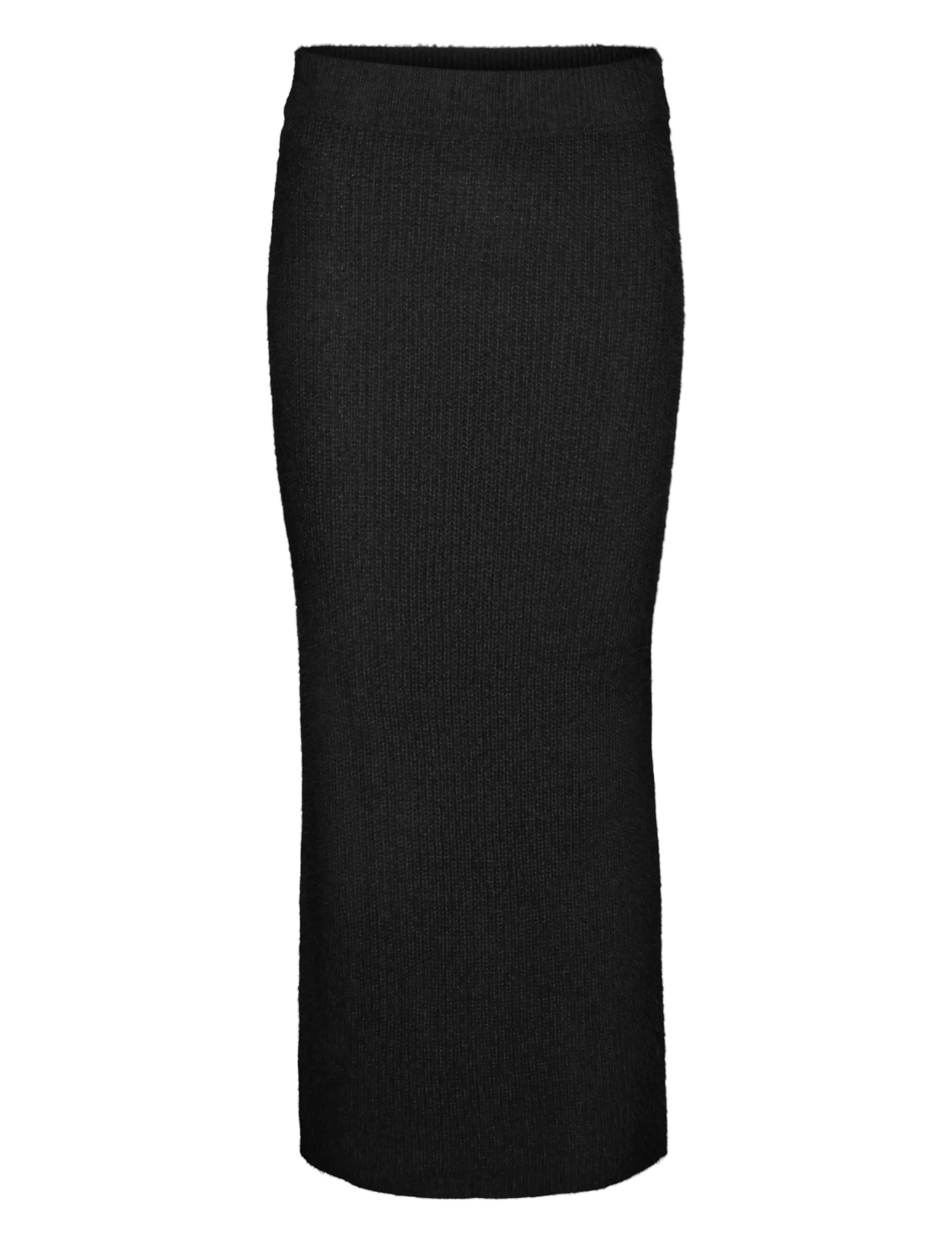 Vero Moda VMPUFF NW CALF PENCIL SKIRT BOO - Seelikud - BLACK / black