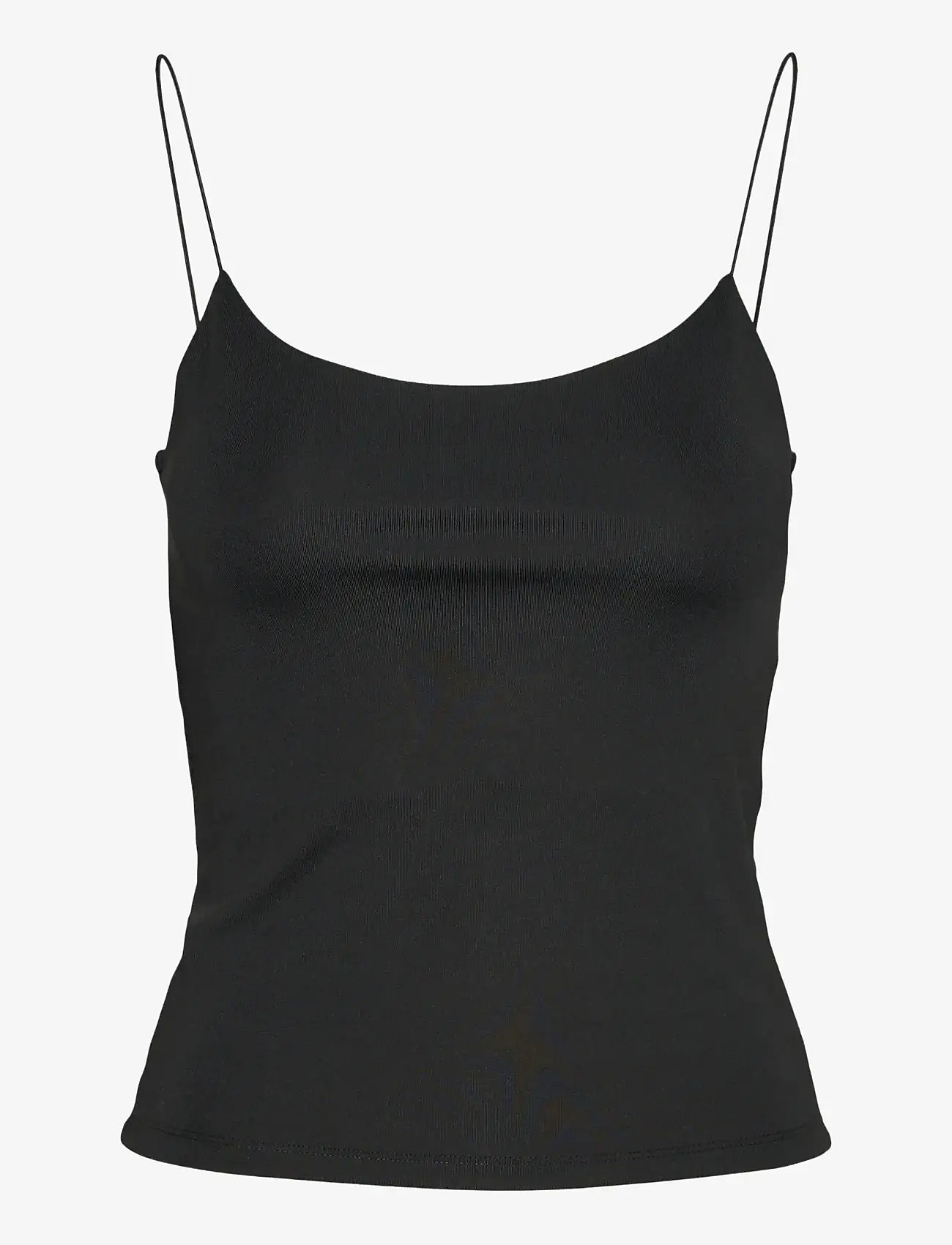Vero Moda - VMMILLION SHORT SINGLET TOP JRS NOOS - crop tops - black - 1