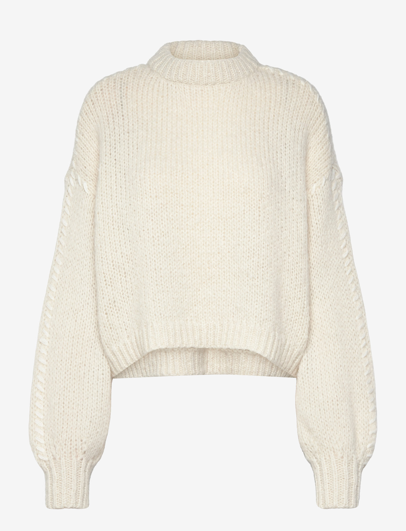 Vero Moda - VMFENG LS O-NECK PULLOVER GA BOO - rudens drabužiai - birch - 0