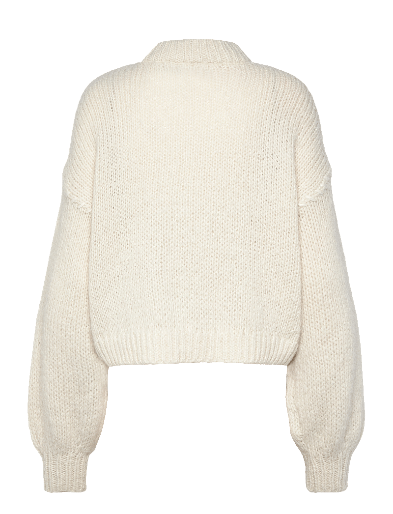 Vero Moda - VMFENG LS O-NECK PULLOVER GA BOO - stickade tröjor - birch - 2