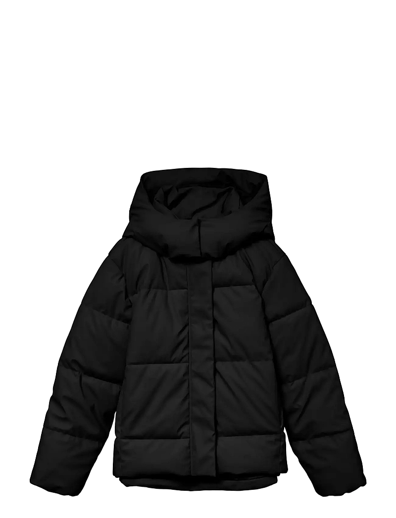 Vero Moda - VMGRETAKYLIE SHORT COATED JACKET NOOS - dunjackor - black - 1