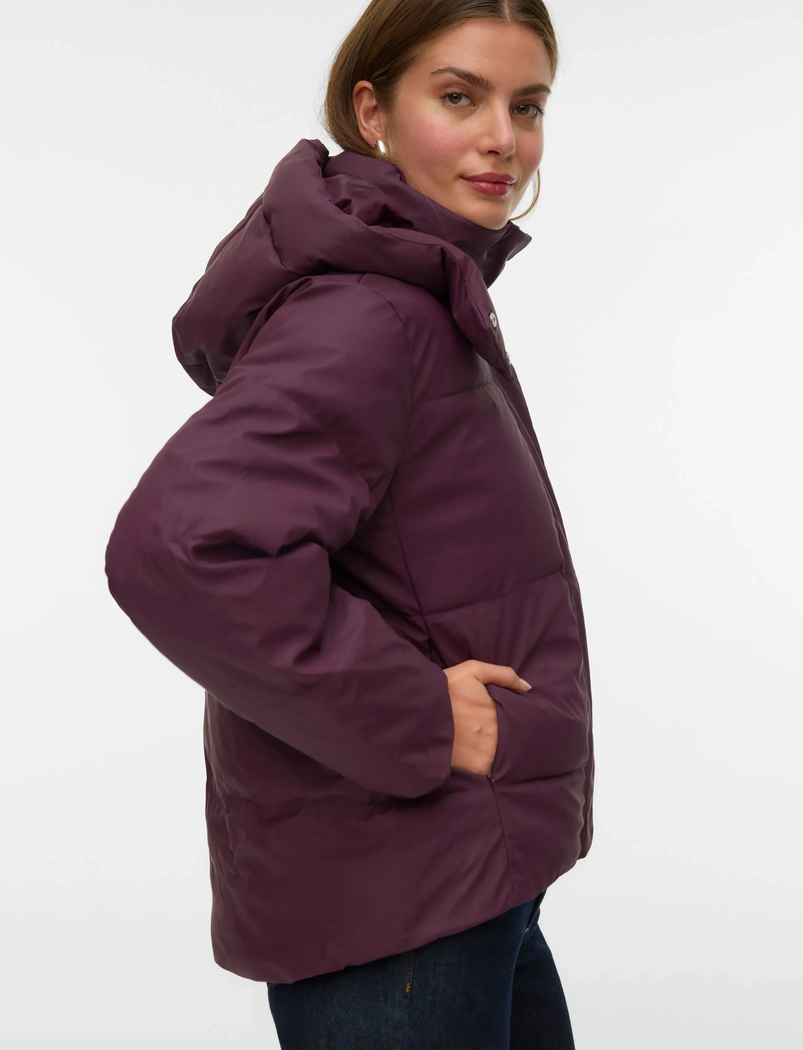 Vmgretakylie Short Coated Jacket Noos 4