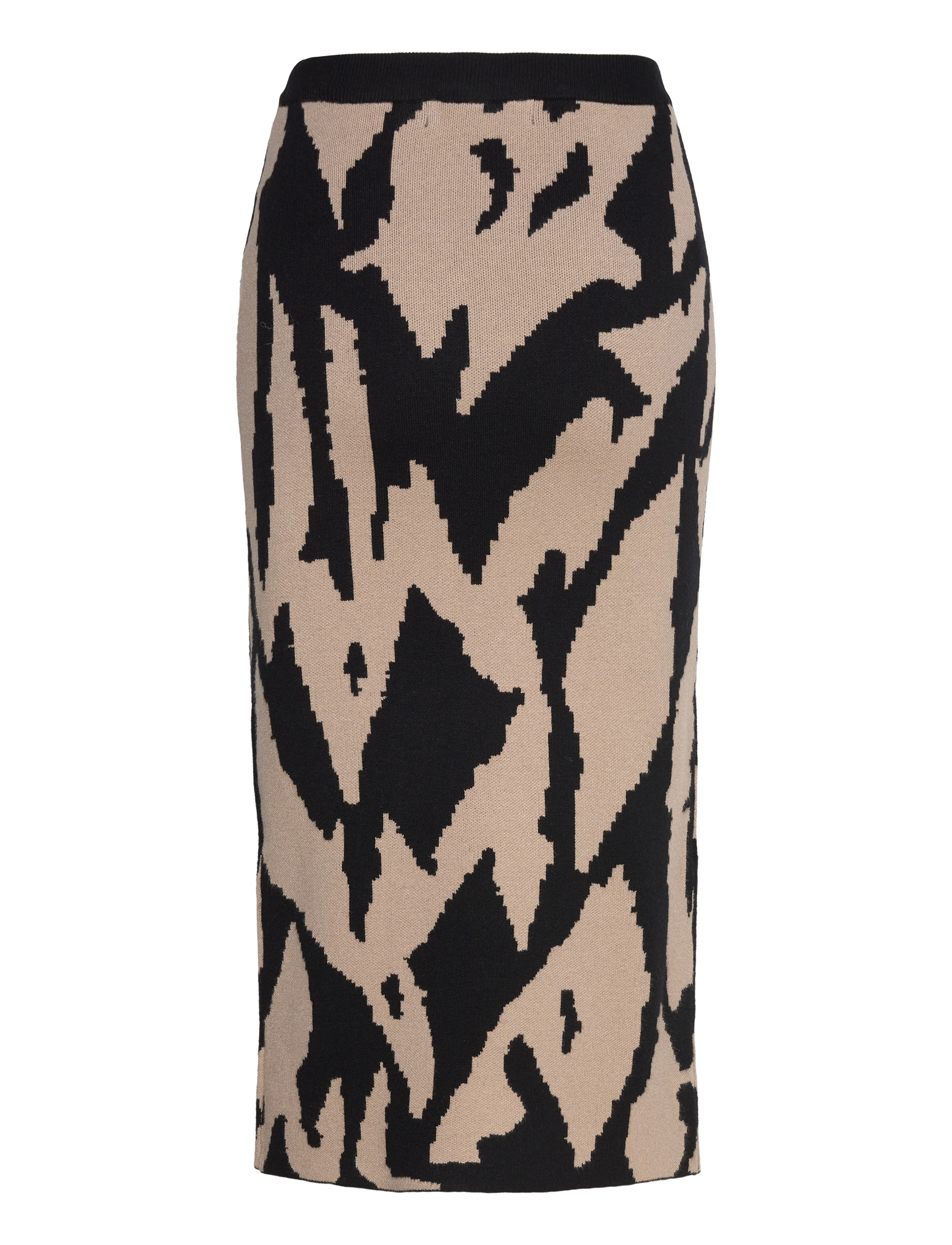 Vero Moda - VMGOLD NEW ART NW 7/8 SKIRT GA - die niedrigsten preise - black - 1