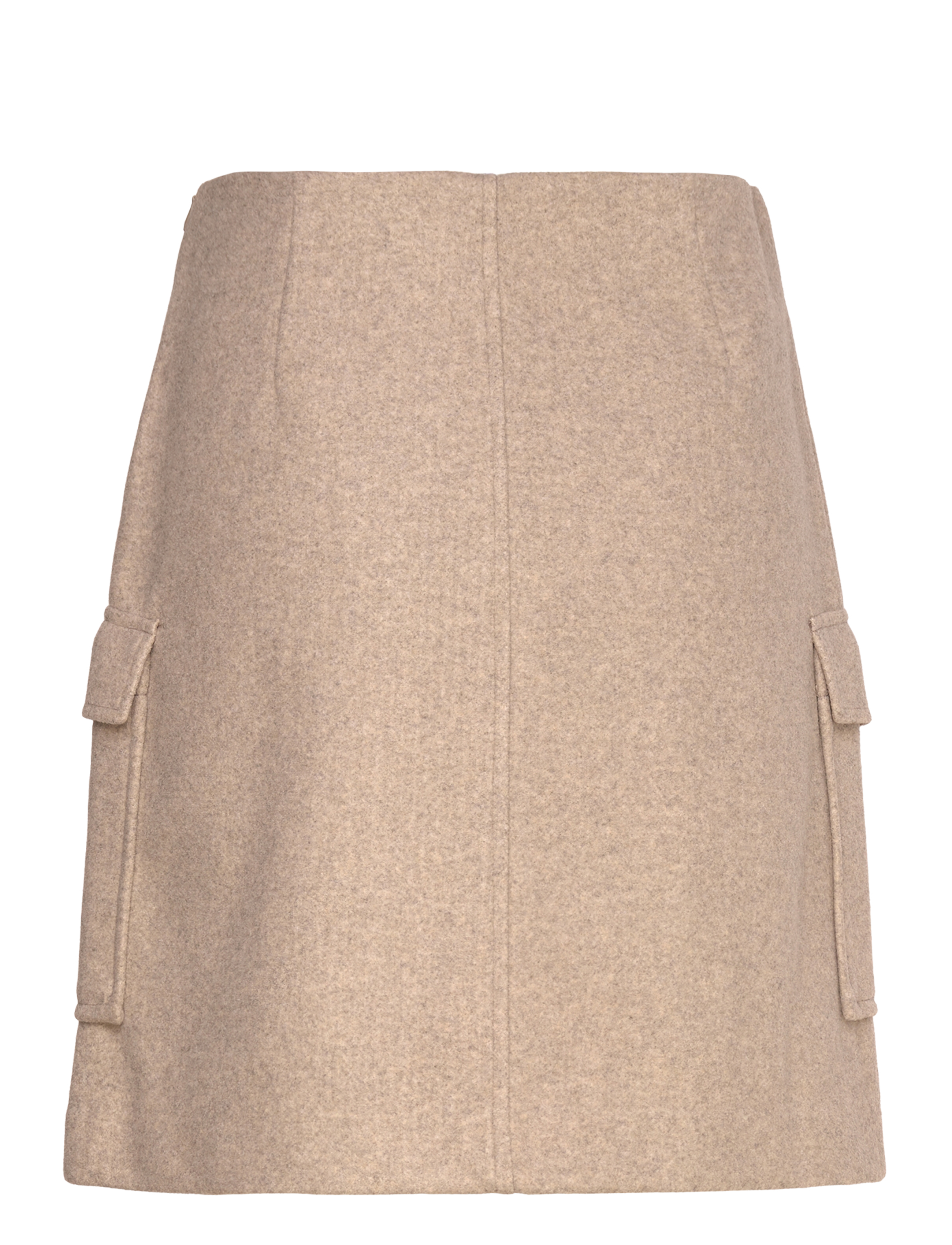 Vero Moda - VMFORTUNEEMMY HW SHORT SKIRT GA BOO - die niedrigsten preise - silver mink - 1