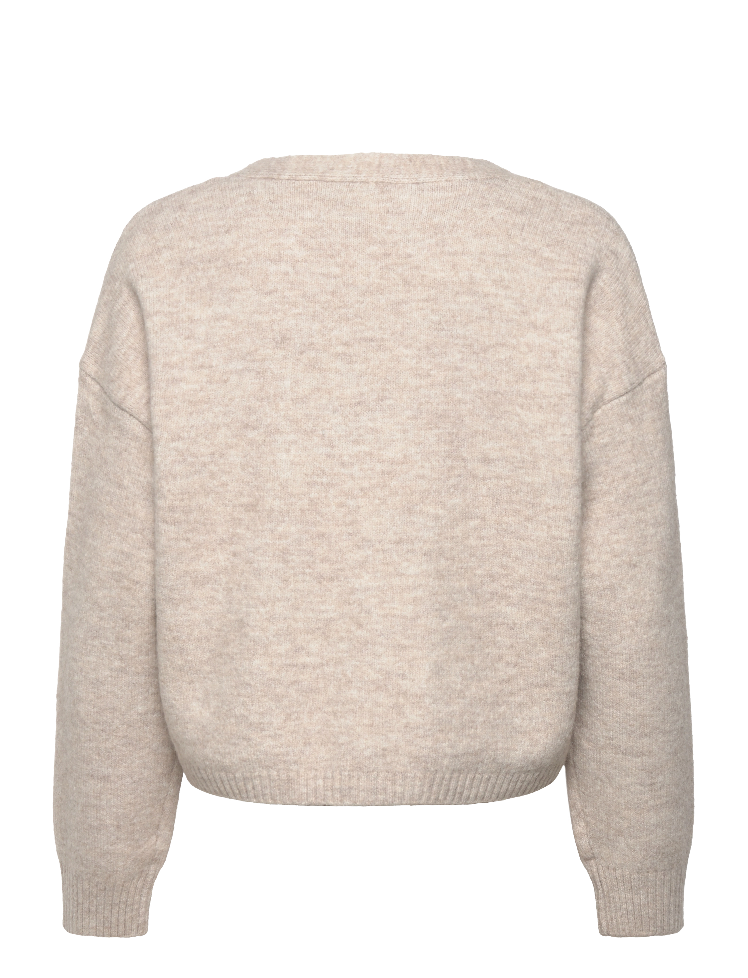 Vero Moda - AWGEMMA LS V-NECK KNIT CARDIGAN NOOS - strickjacken - plaza taupe - 2