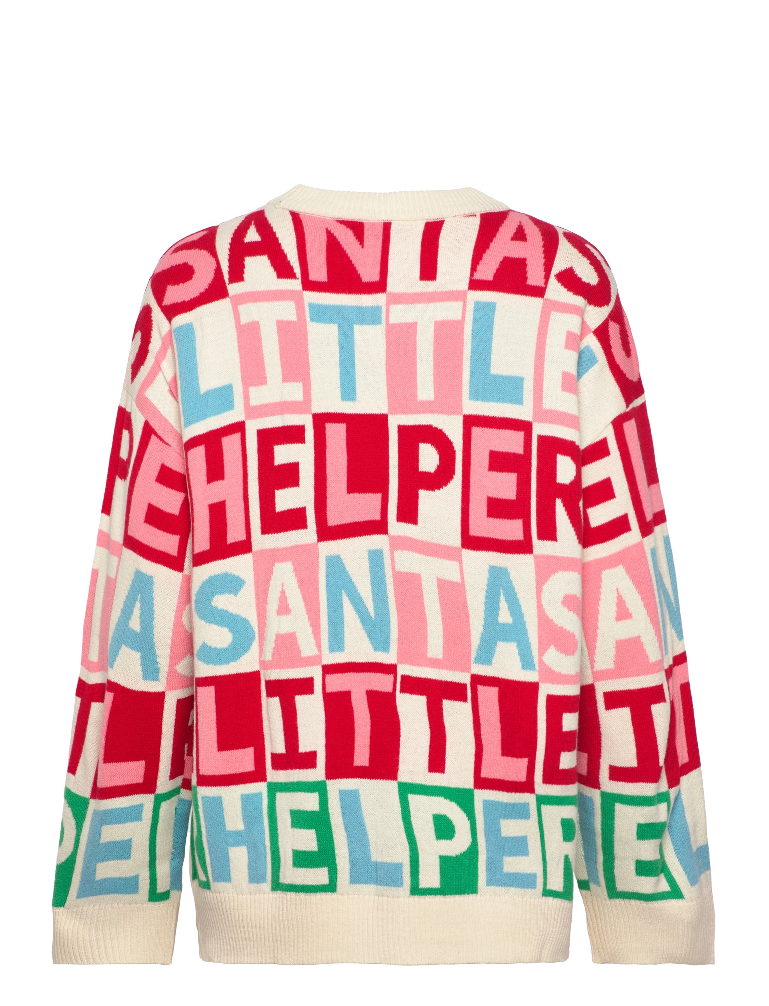 Vero Moda - VMHELPER LS O-NECK OVERSIZE PULL. XMAS - madalaimad hinnad - birch - 1