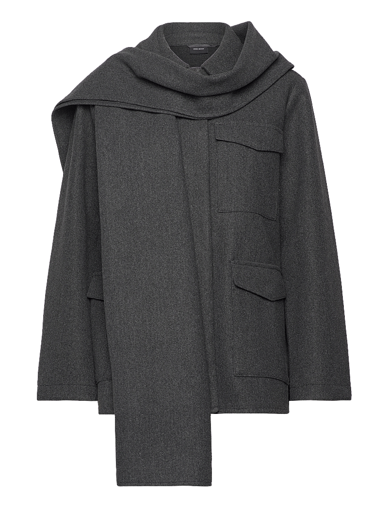 Vero Moda - VMPOPSUSAN JACKET GA - jackor - dark grey melange - 0