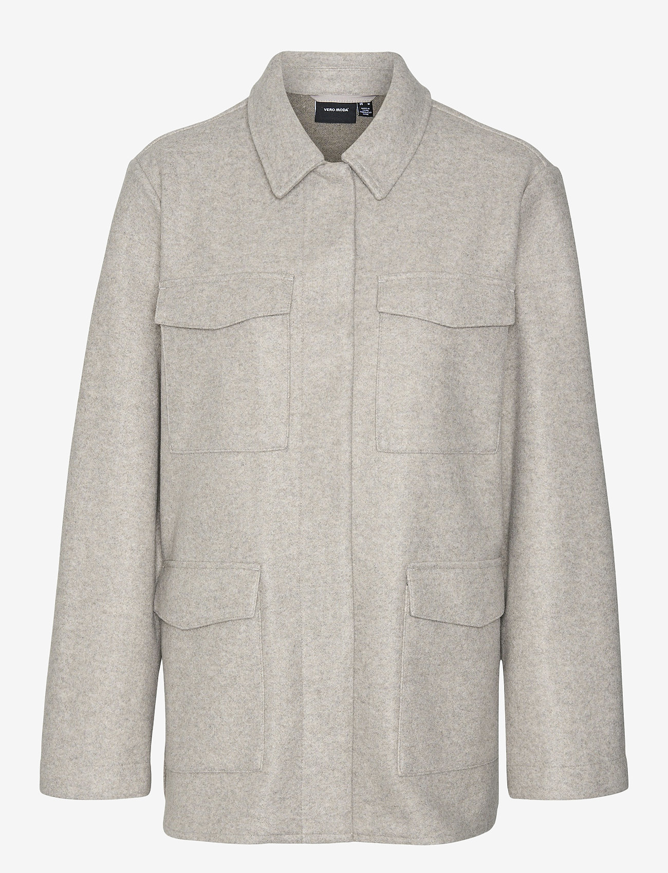 Vero Moda - VMPOPSUSAN JACKET GA - efterårsjakker - silver mink - 2