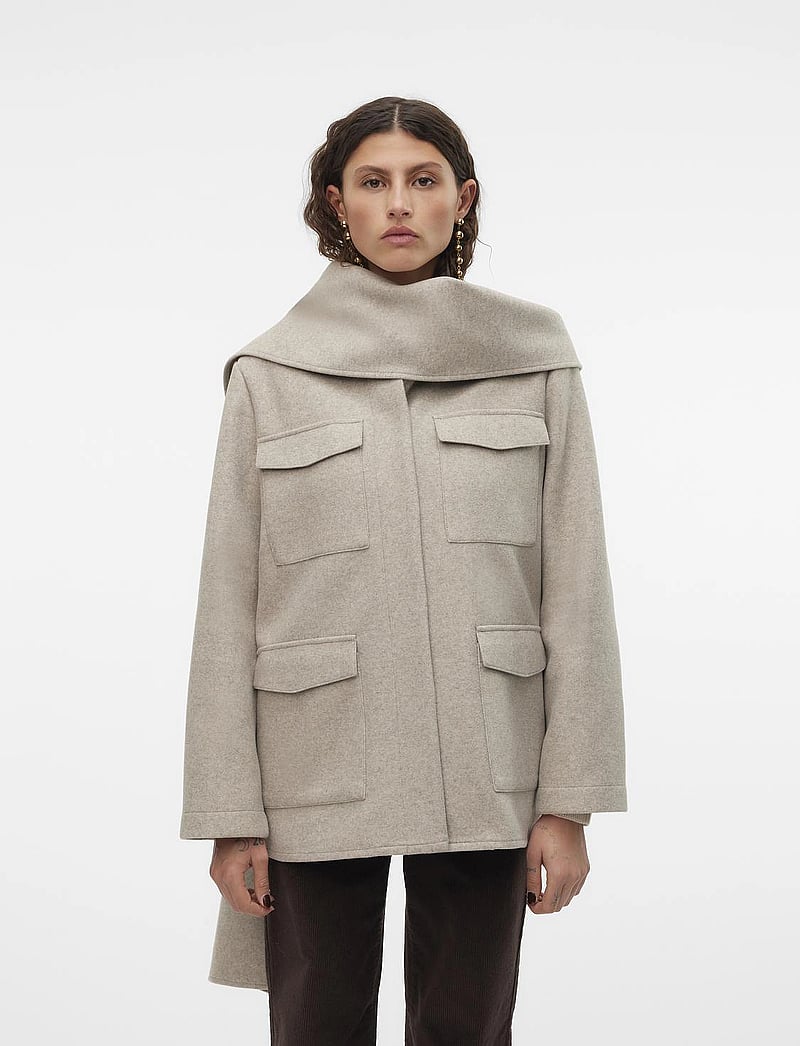 Vero Moda - VMPOPSUSAN JACKET GA - joped - silver mink - 0