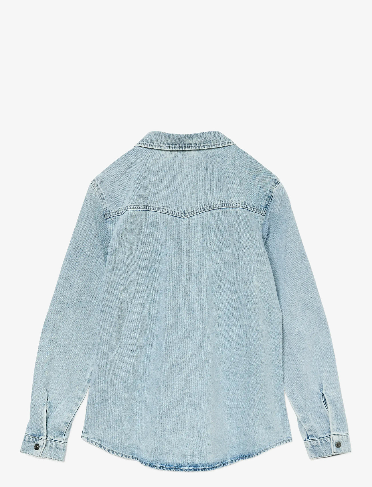 Vero Moda - VMJENNIE LS DENIM SHIRT MIX GA NOOS - jeansskjortor - light blue denim - 1