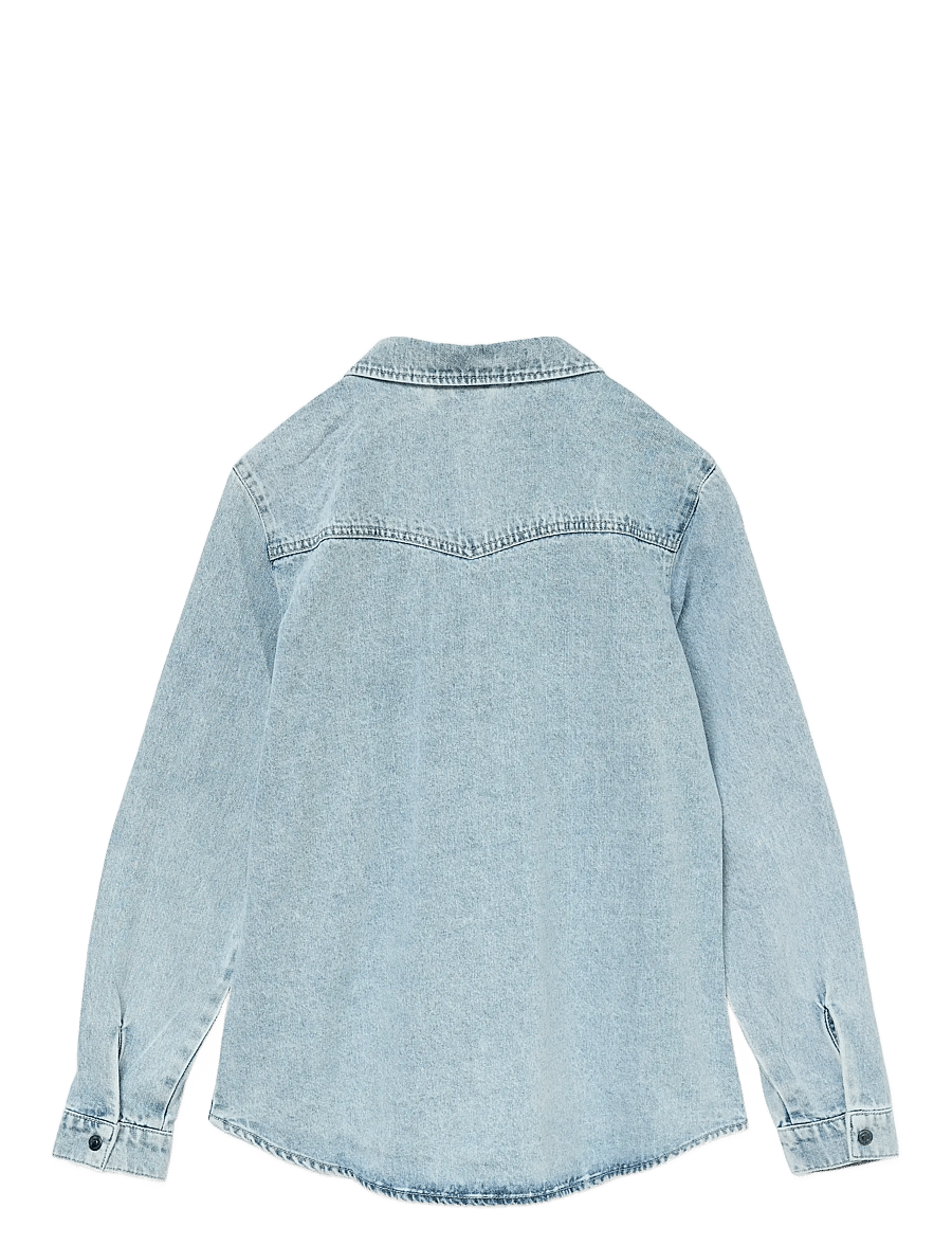 Vero Moda - VMJENNIE LS DENIM SHIRT MIX GA NOOS - jeanshemden - light blue denim - 2