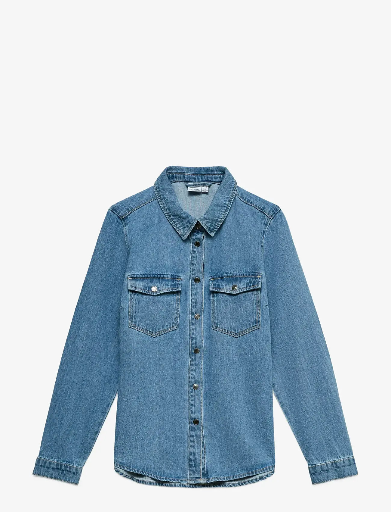 Vero Moda - VMJENNIE LS DENIM SHIRT MIX GA NOOS - denimskjorter - medium blue denim - 1