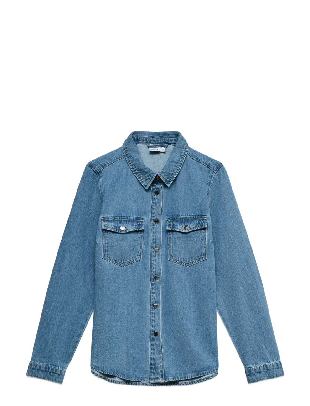 Vero Moda VMJENNIE LS DENIM SHIRT MIX GA NOOS - Transitional Layering - MEDIUM BLUE DENIM / blue