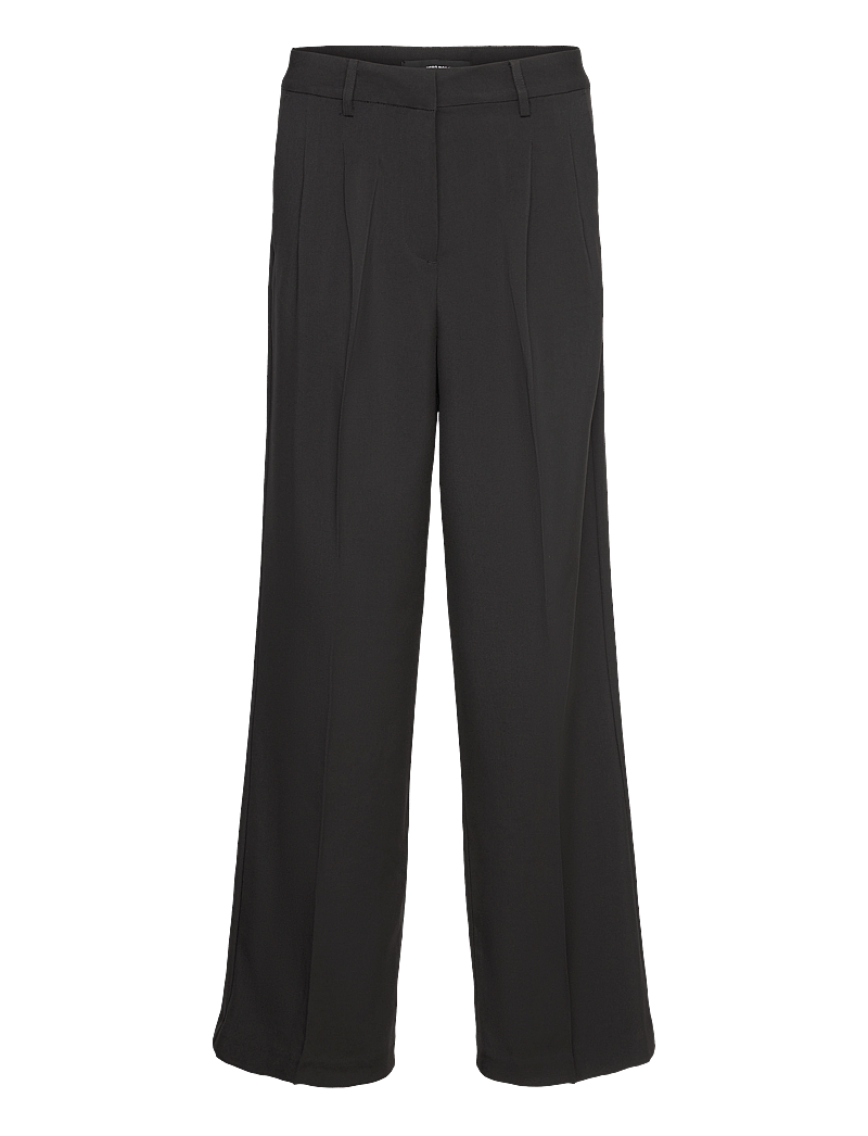 Vero Moda - VMRITA MW WIDE DAD PANT NOOS - black - 1