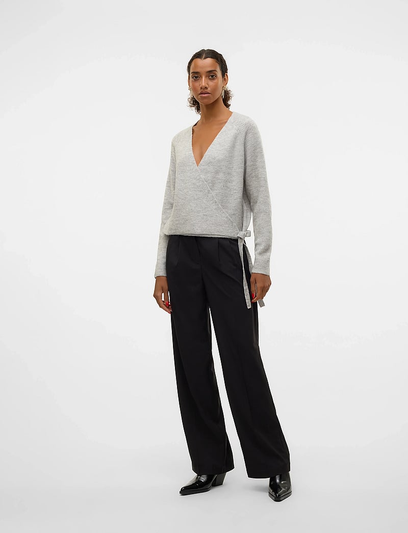 Vero Moda - VMRITA MW WIDE DAD PANT NOOS - black - 5