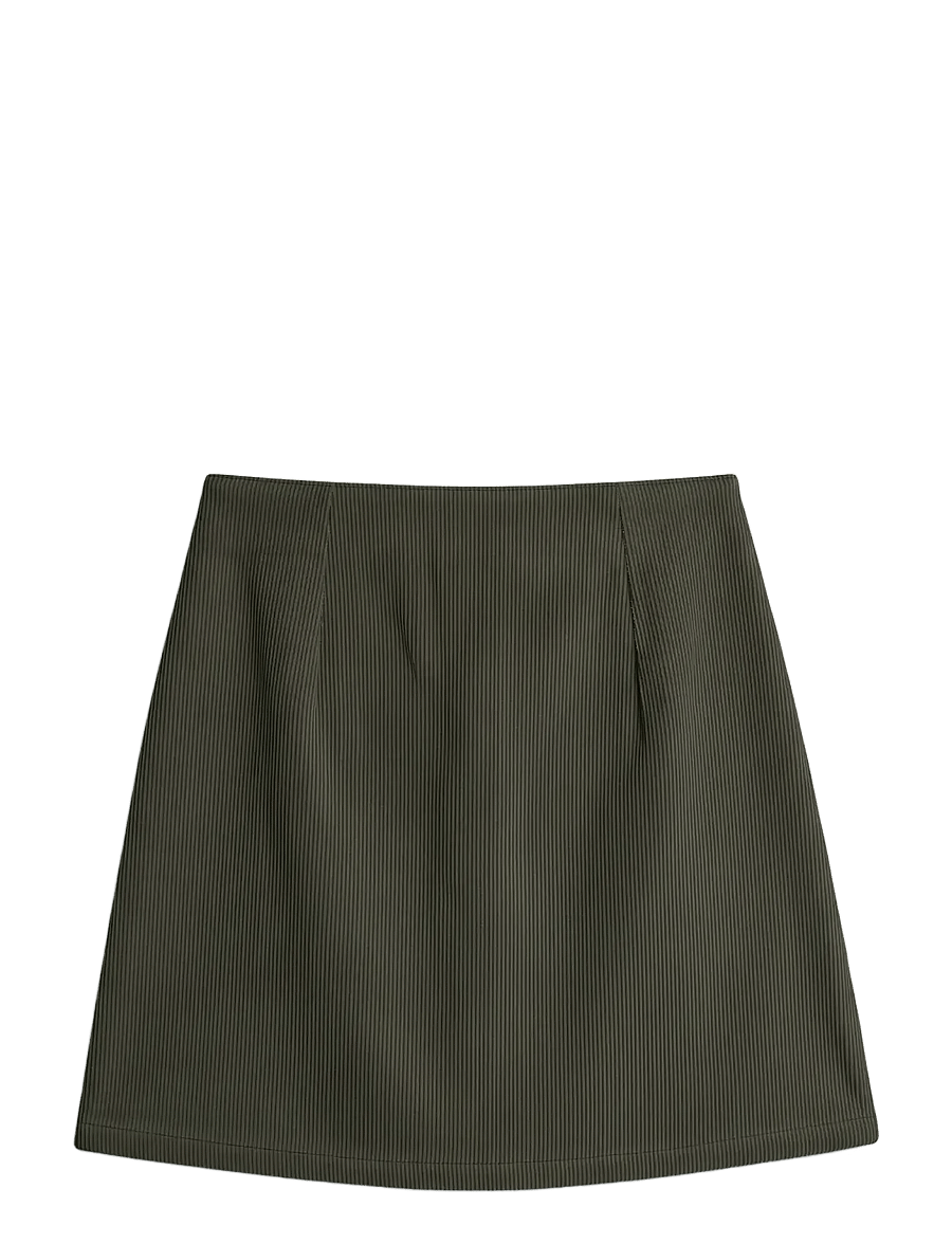Vero Moda - VMETTA HR SHORT CORD SKATER SKIRT NOOS - kurze röcke - forest night - 2