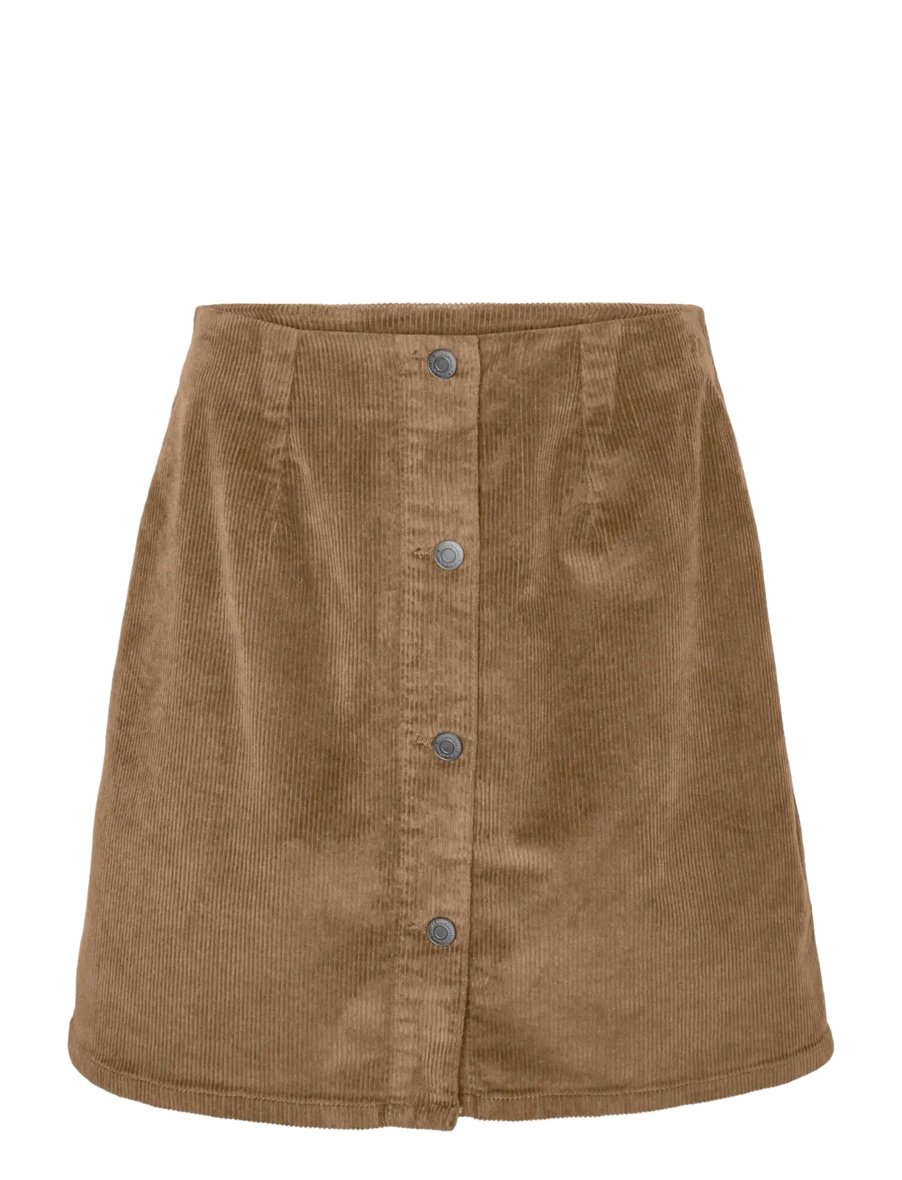 VERO MODA Vmetta Hr Kurz Cord Skater Rock Noos Beige - XL - Damen