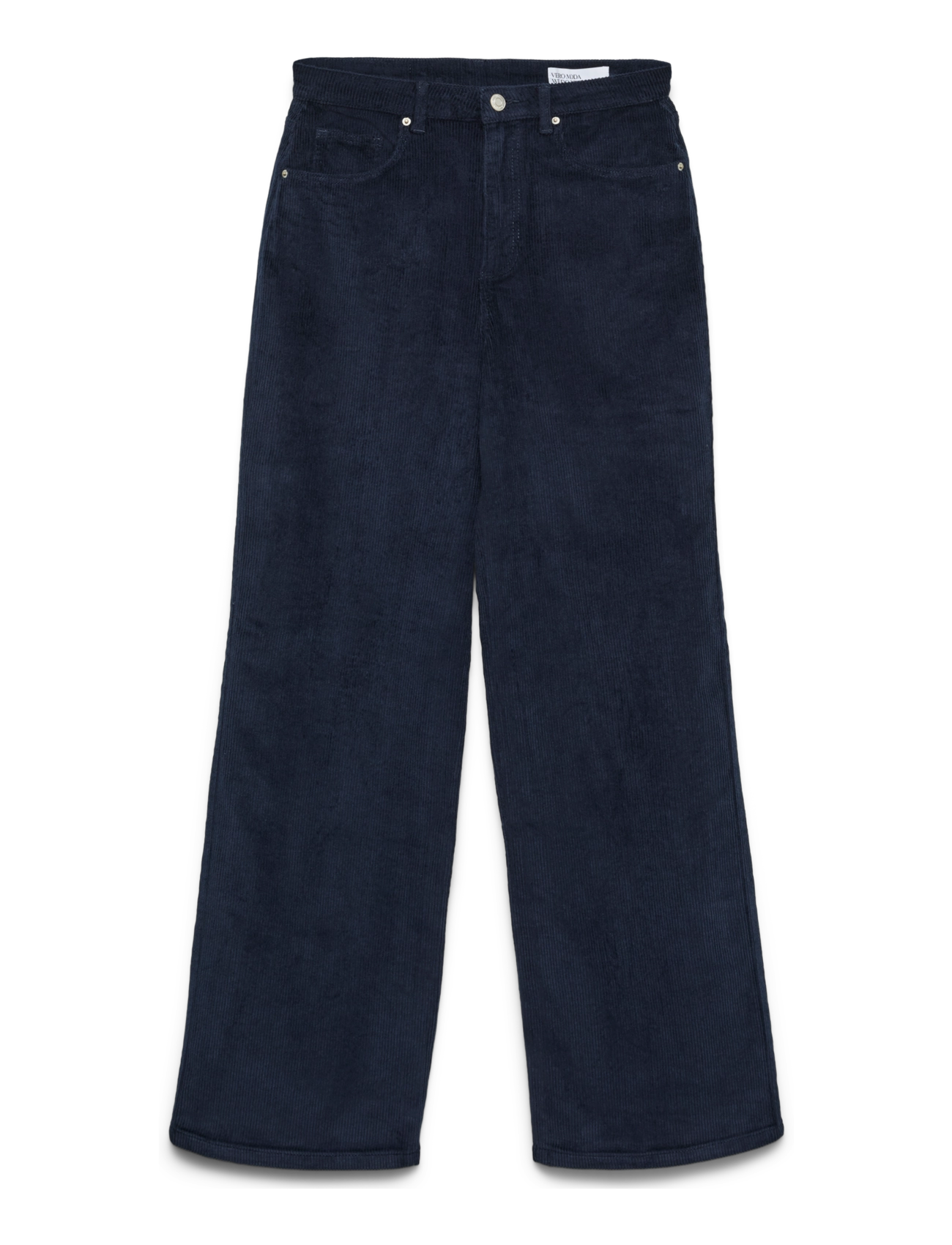 Vero Moda - VMTESSA HR WIDE CORDUROY PANTS GA NOOS - corduroy pants - navy blazer - 1
