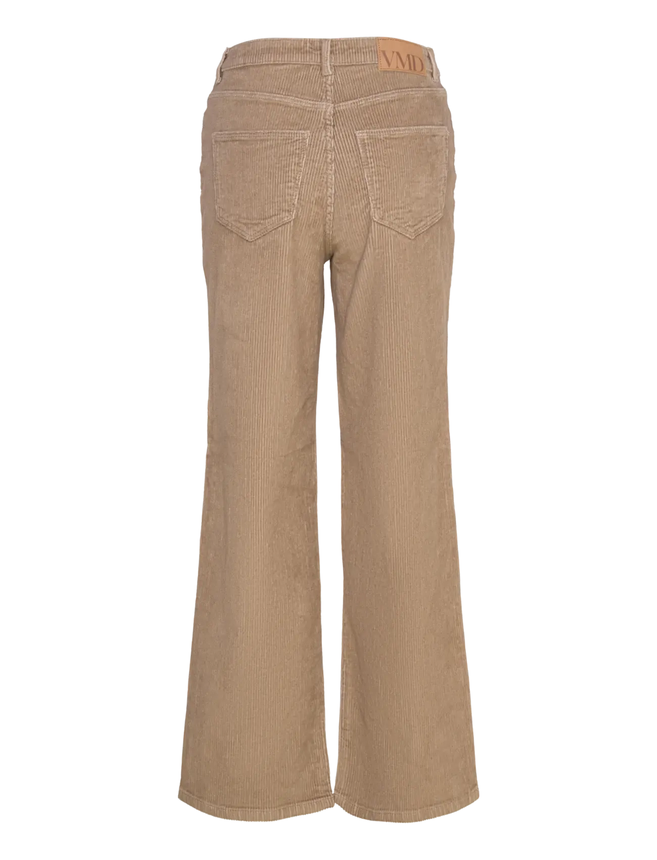 Vero Moda - VMTESSA HR WIDE CORDUROY PANTS GA NOOS - hosen mit weitem bein - silver mink - 2