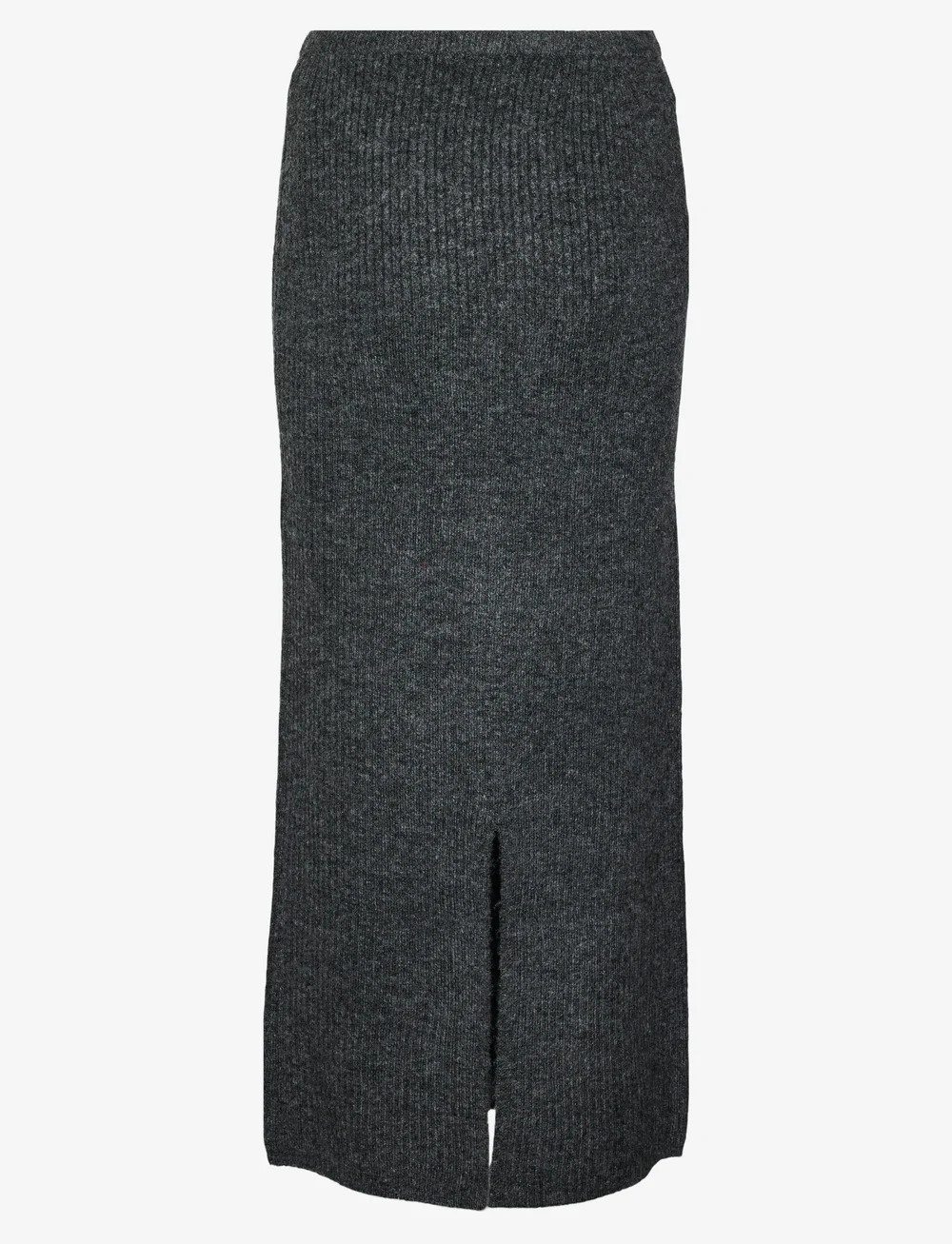 Vero Moda - VMMAY HW MAXI KNIT SKIRT VMA - spódnice długie - dark grey melange - 2