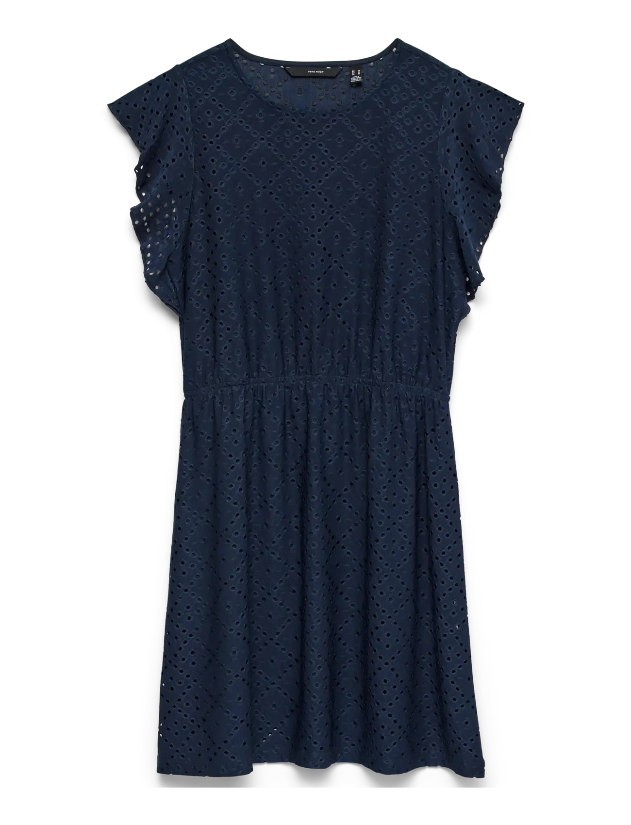 Vero Moda VMTASSA SL FRILL SHORT DRESS JRS NOOS - Vero Moda - NAVY BLAZER / navy