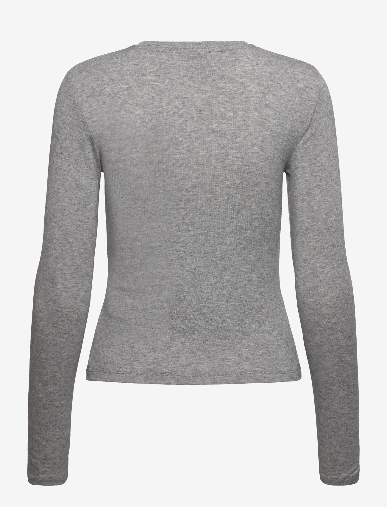 Vero Moda - VMANNIE LS O-NECK TOP JRS NOOS - hauts à manches longues - light grey melange - 2